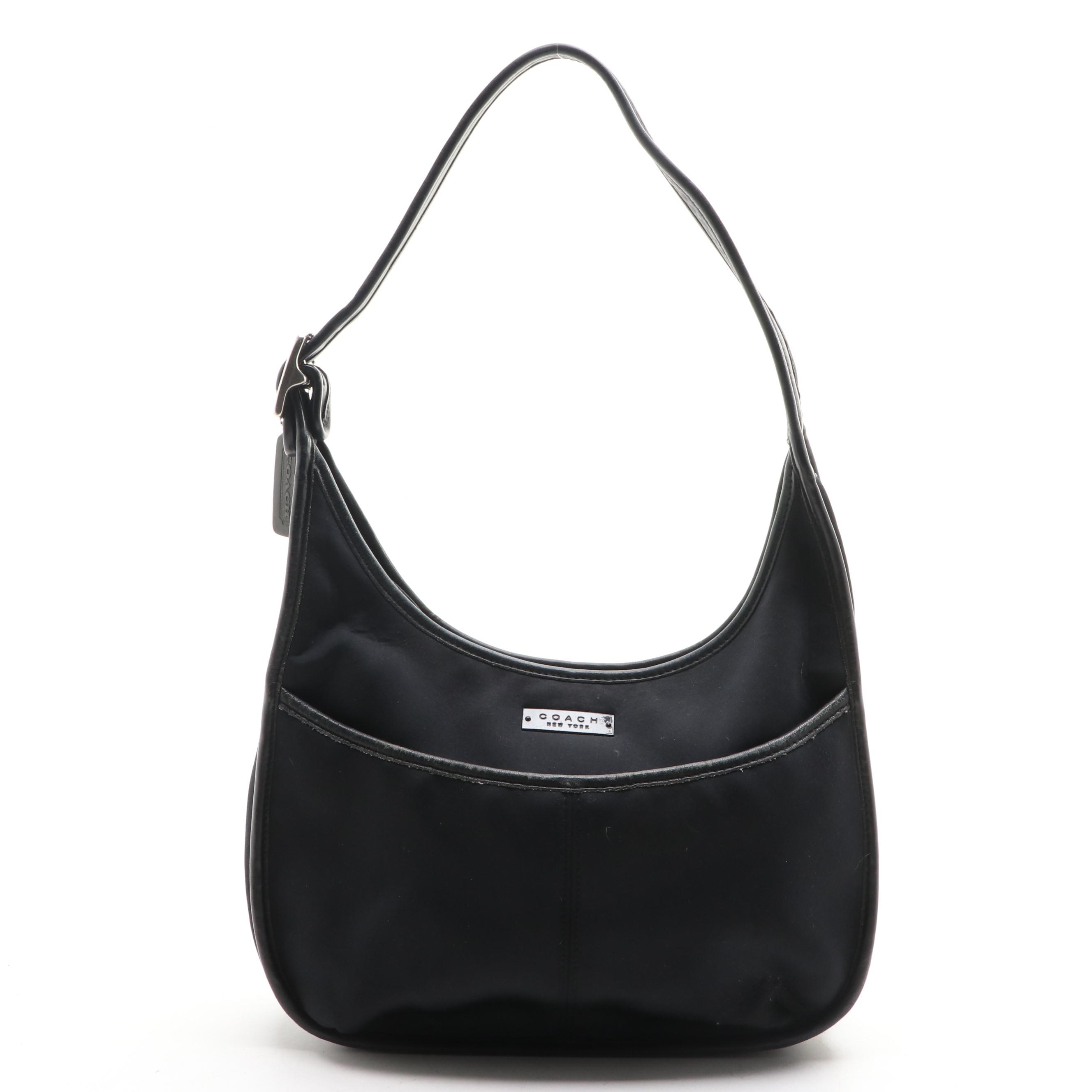 Coach Signature Pleated Gallery Tote, Coach Neoprene Bag, and Zip-Around Wallet