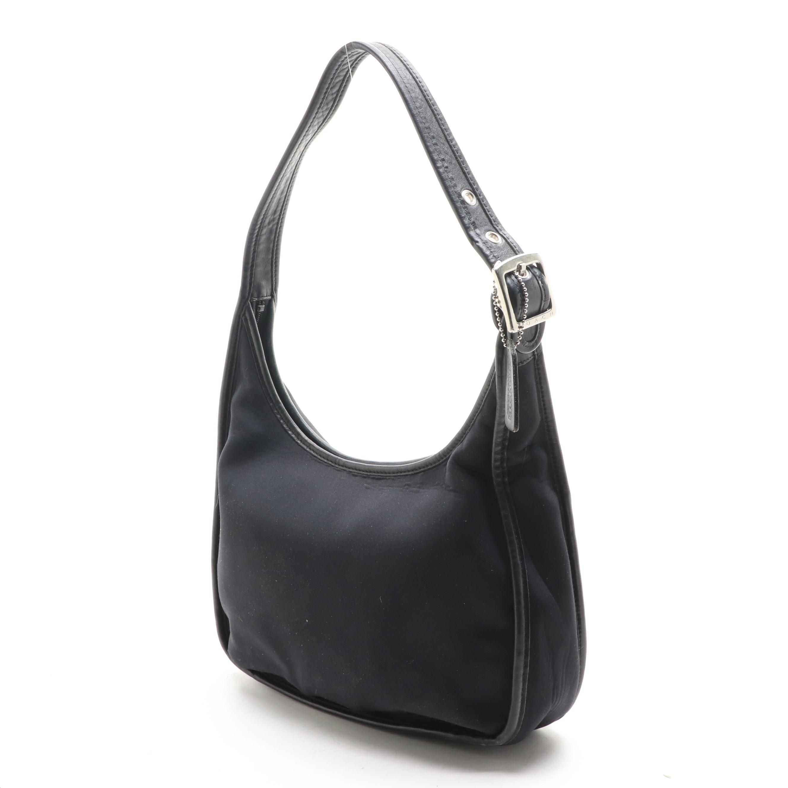 Coach Signature Pleated Gallery Tote, Coach Neoprene Bag, and Zip-Around Wallet