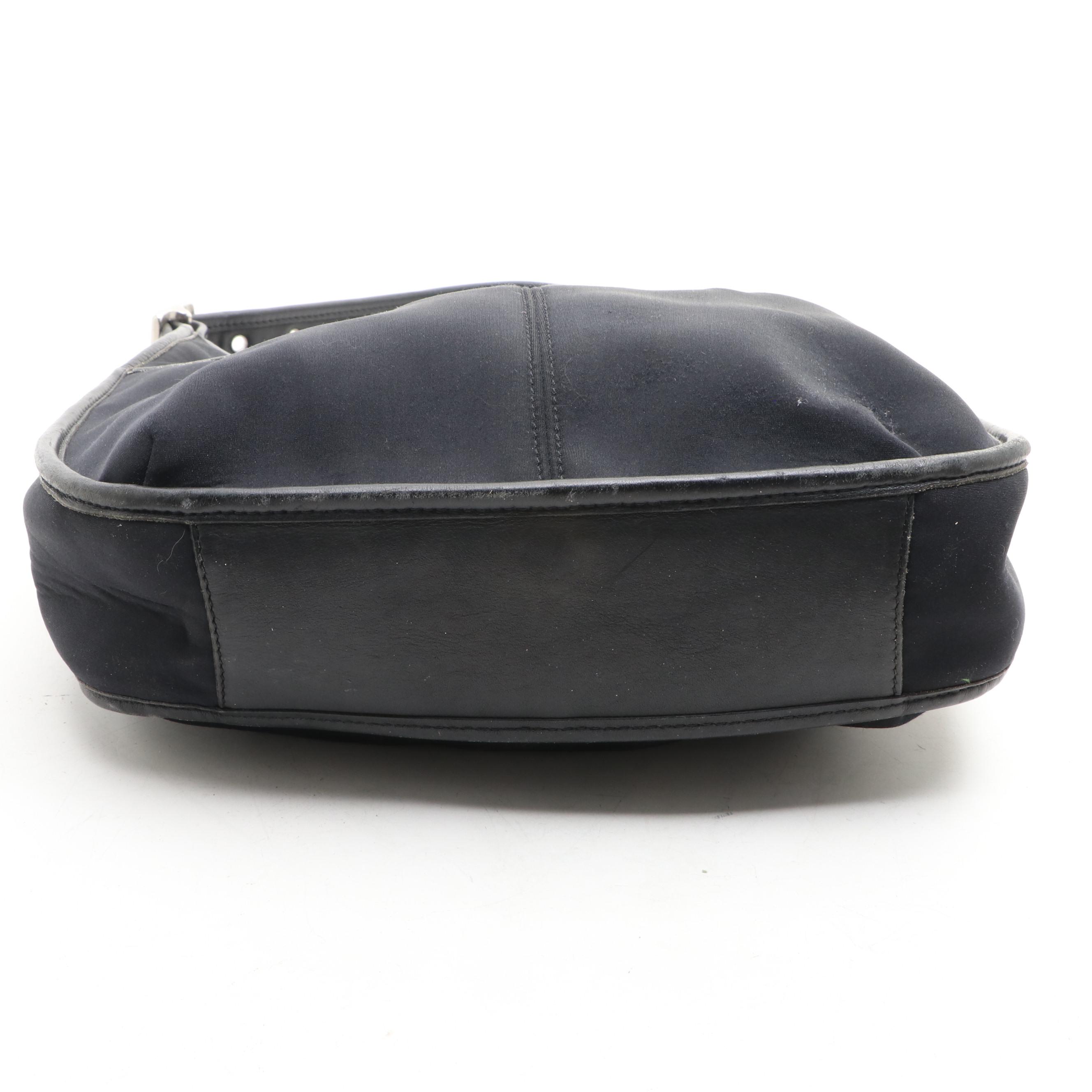 Coach Signature Pleated Gallery Tote, Coach Neoprene Bag, and Zip-Around Wallet