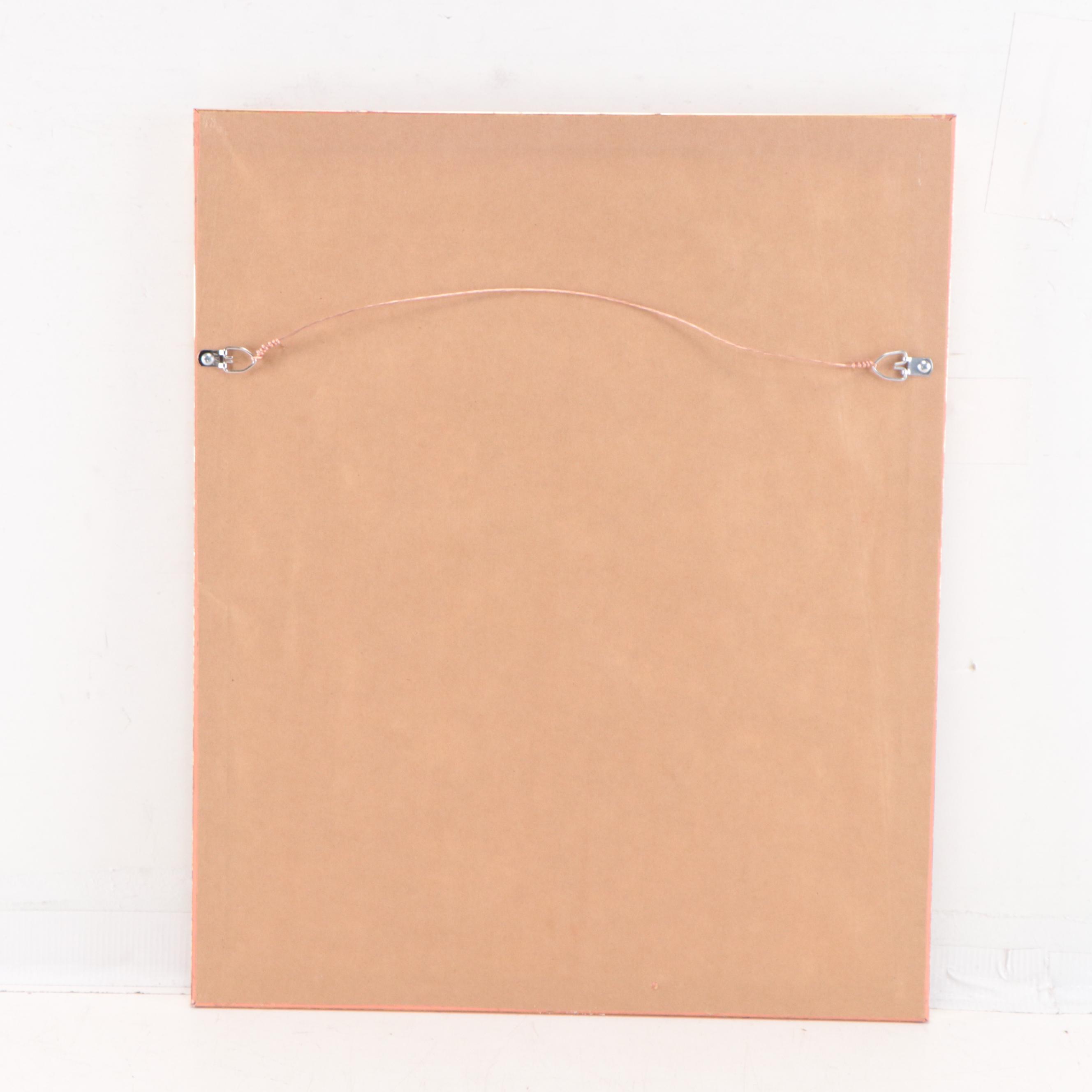 Rand, McNally & Co. Wax Engraving Map of Egypt and Western Arabia, Circa 1892