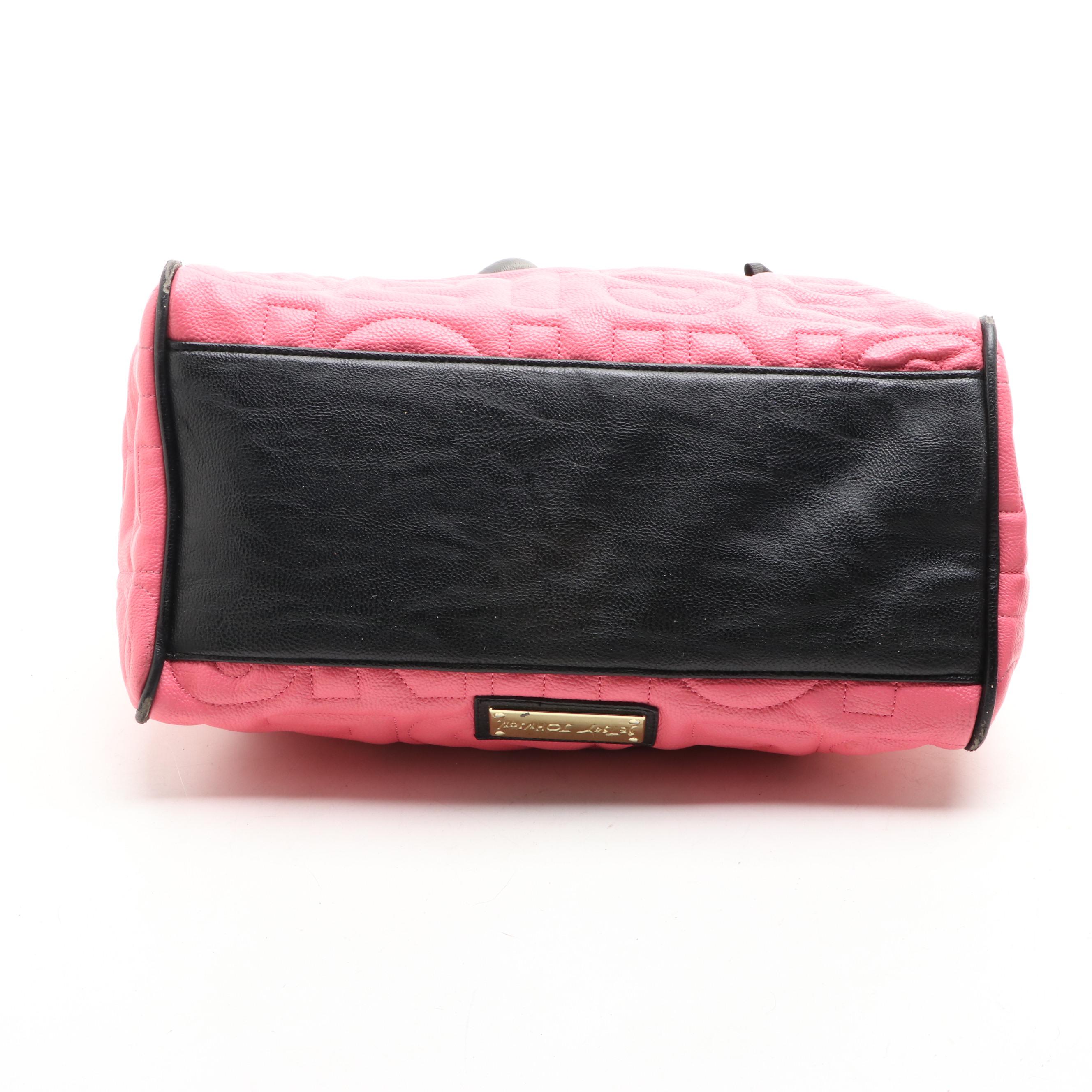 Betsey Johnson PVC Shoulder Bag, Carlisle Plaid Handbag, and Patchwork Handbag