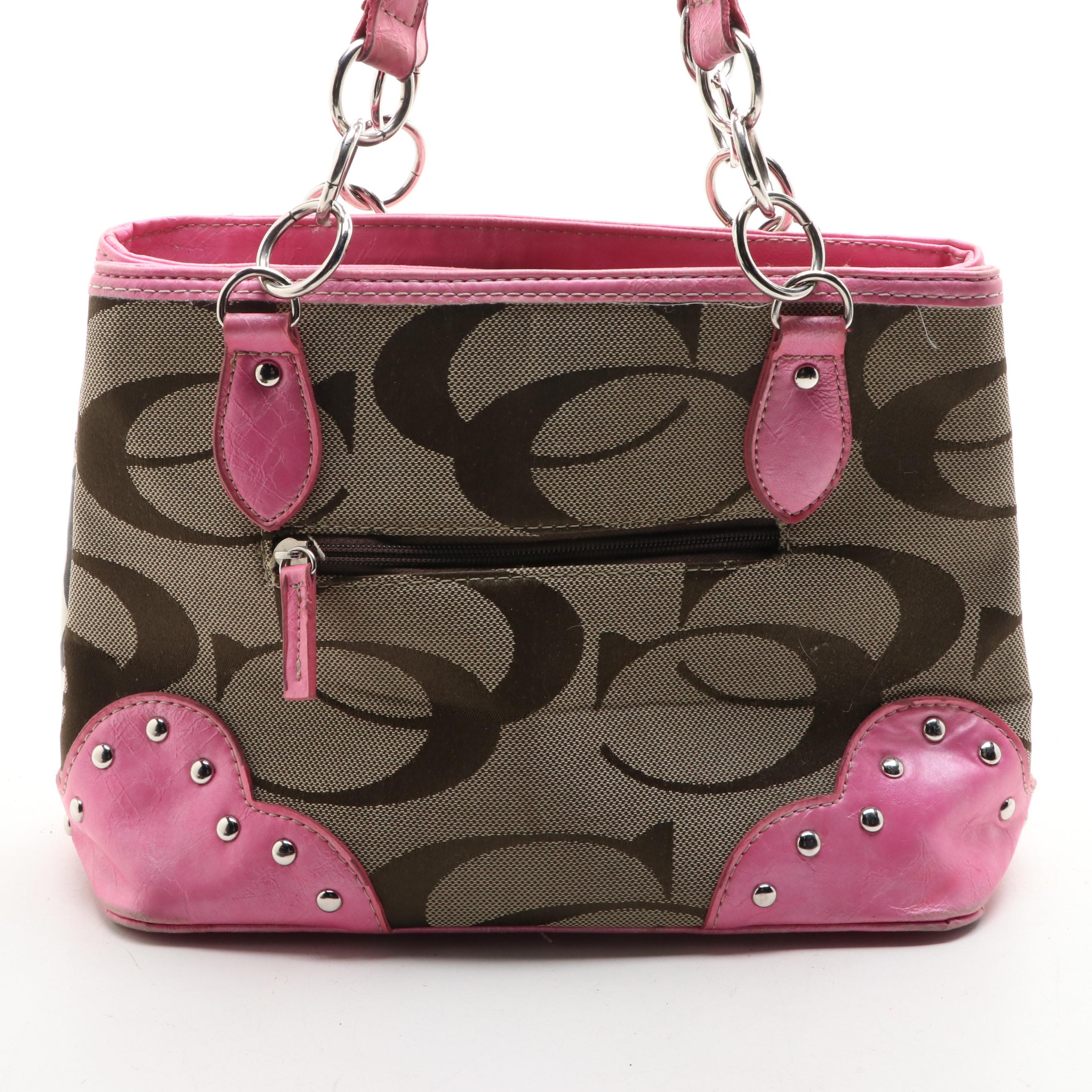 Betsey Johnson PVC Shoulder Bag, Carlisle Plaid Handbag, and Patchwork Handbag