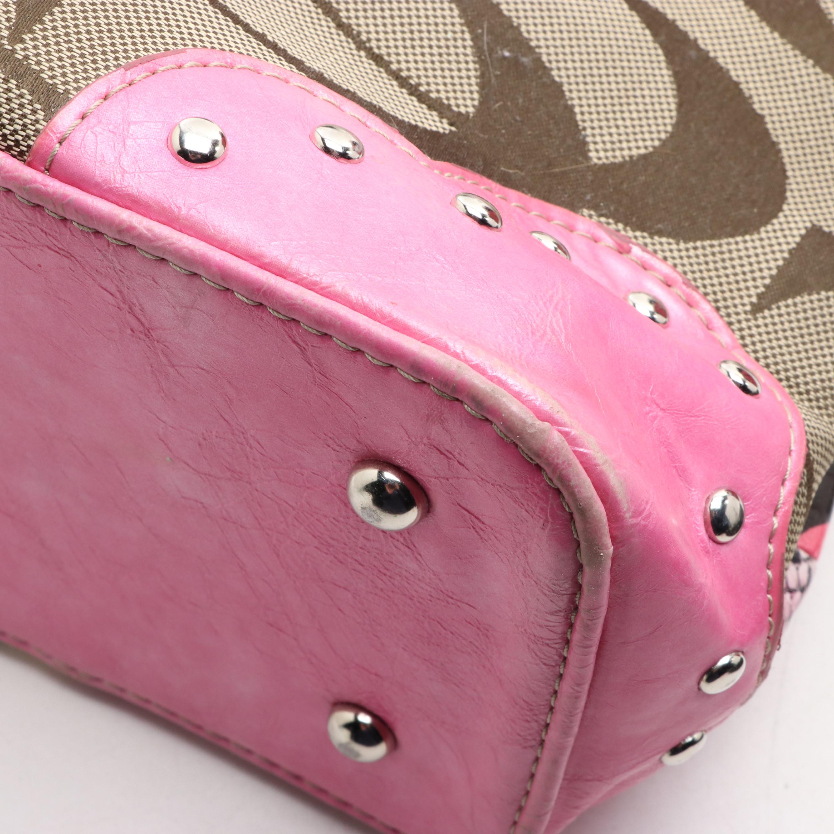 Betsey Johnson PVC Shoulder Bag, Carlisle Plaid Handbag, and Patchwork Handbag