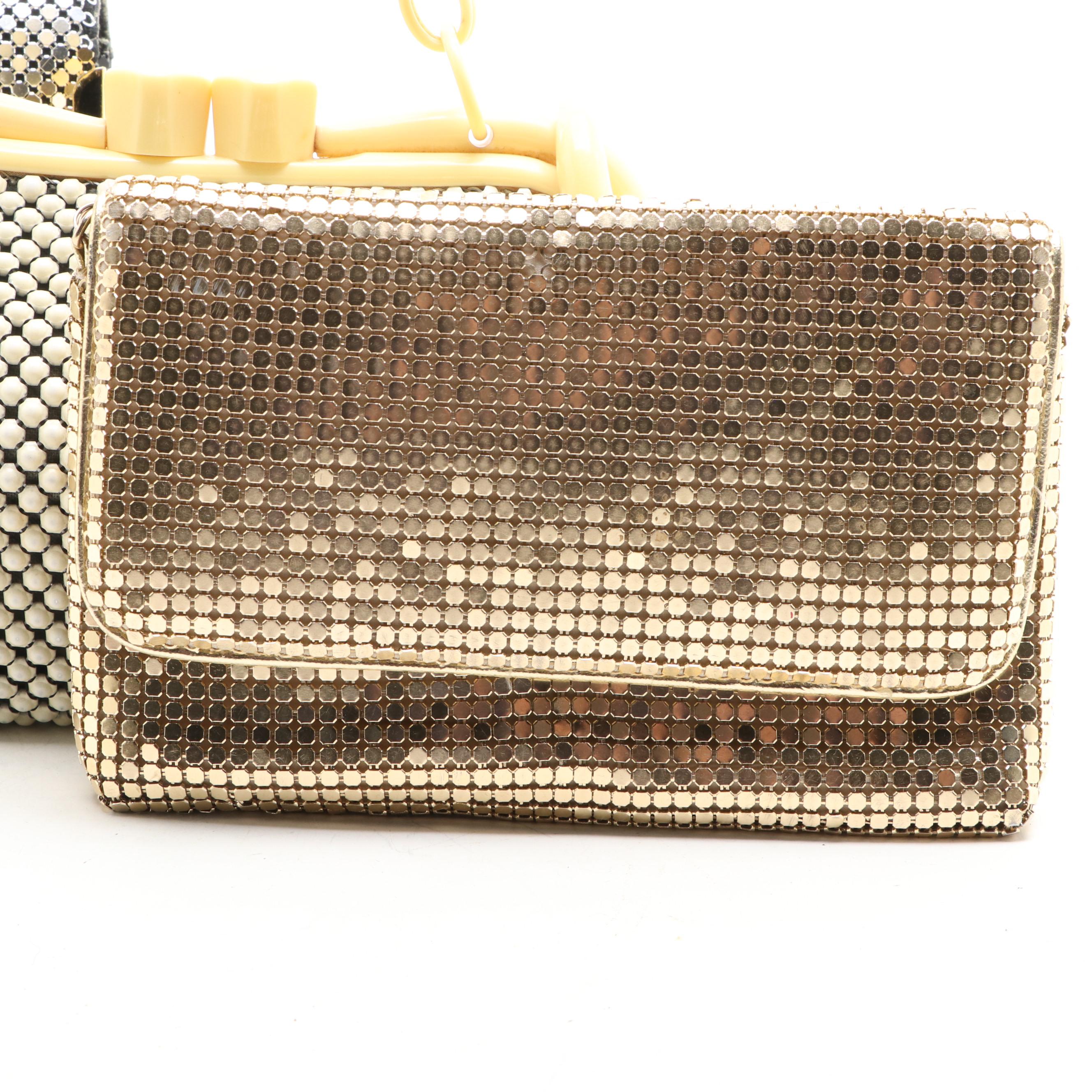 Alumesh Whiting & Davis Bag in Metal Mesh with Codette Beaded Bag and More