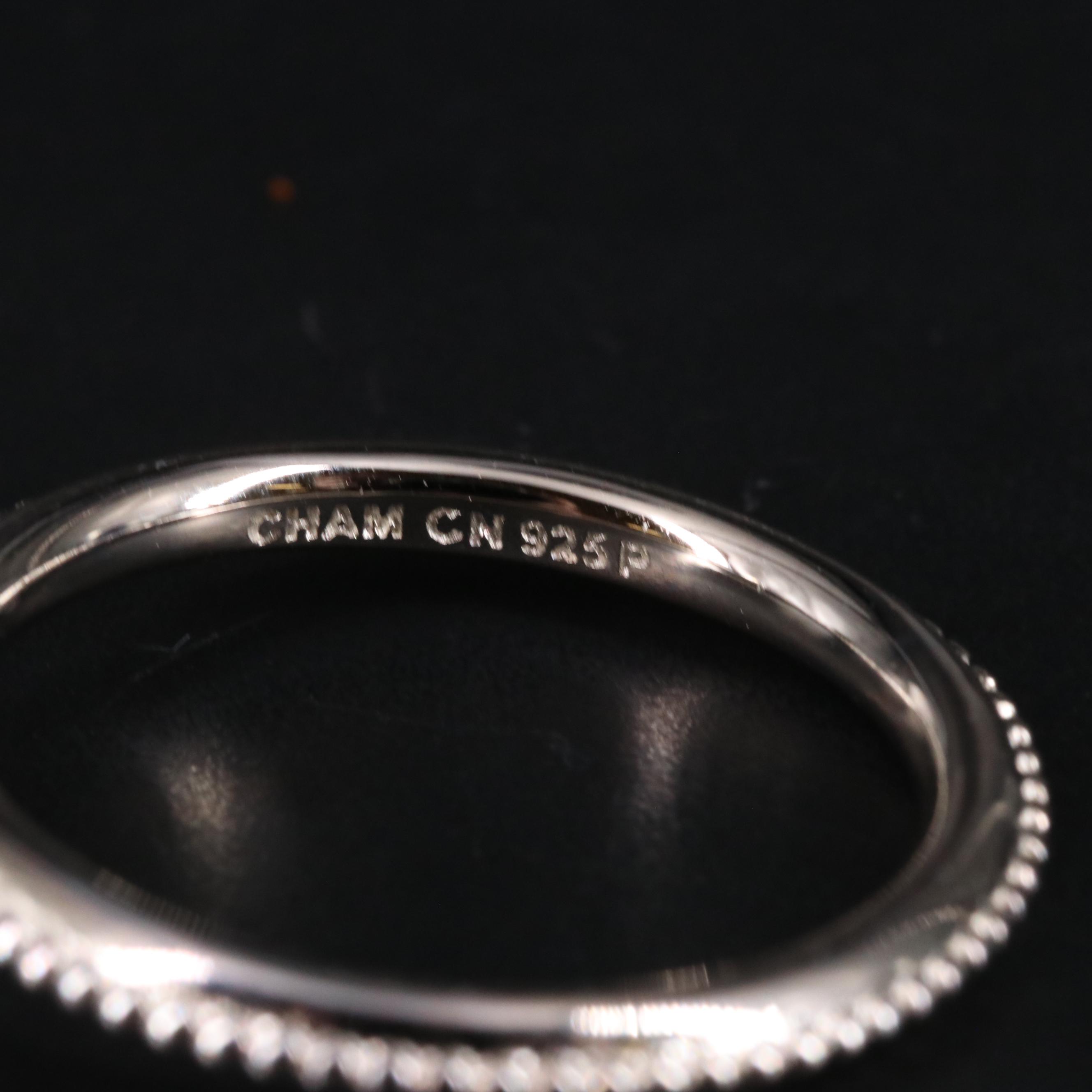 Sterling Birthstone Halo Ring