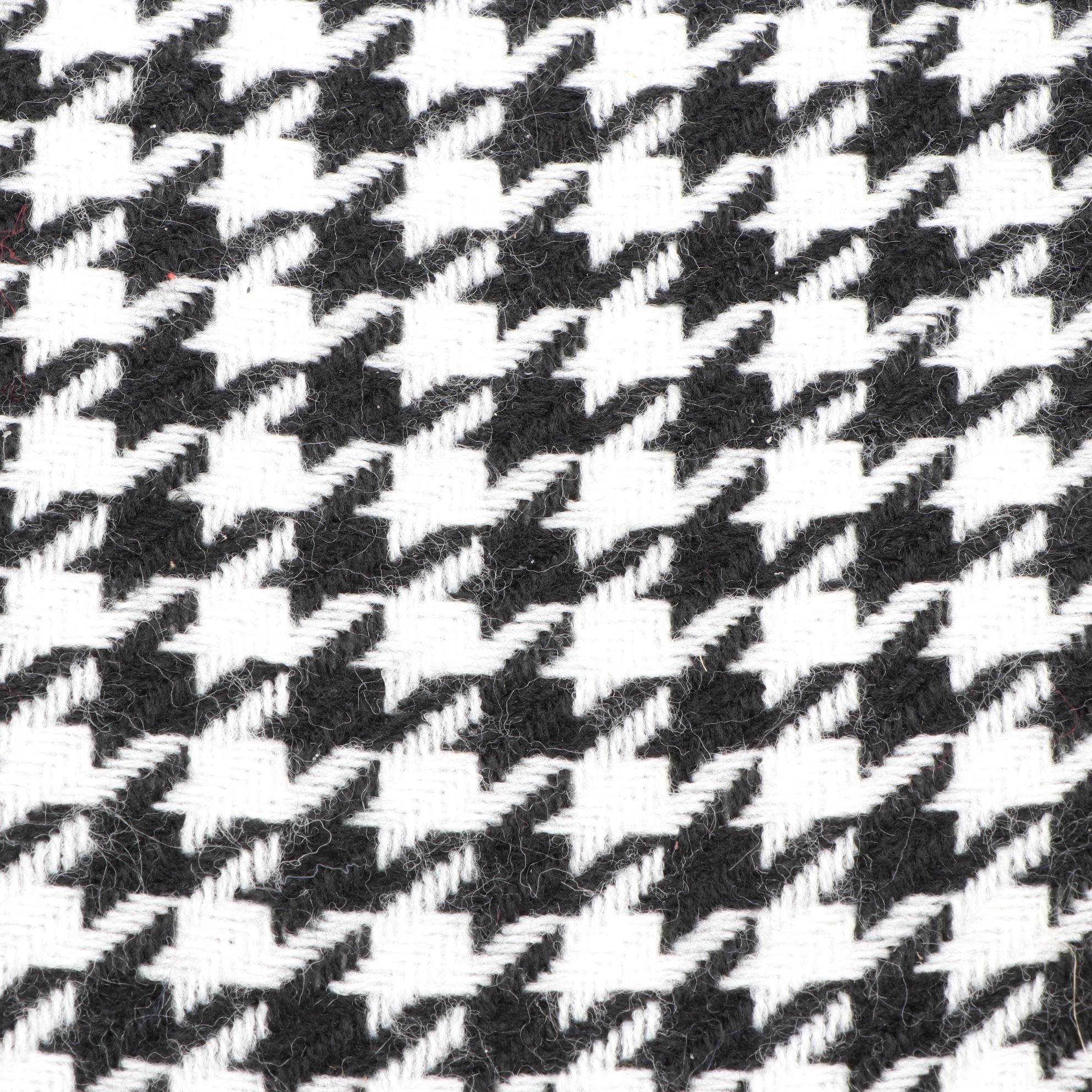 Houndstooth Check Scarf and Tuck-in Faux Fur Scarves in Solid and Leopard Print