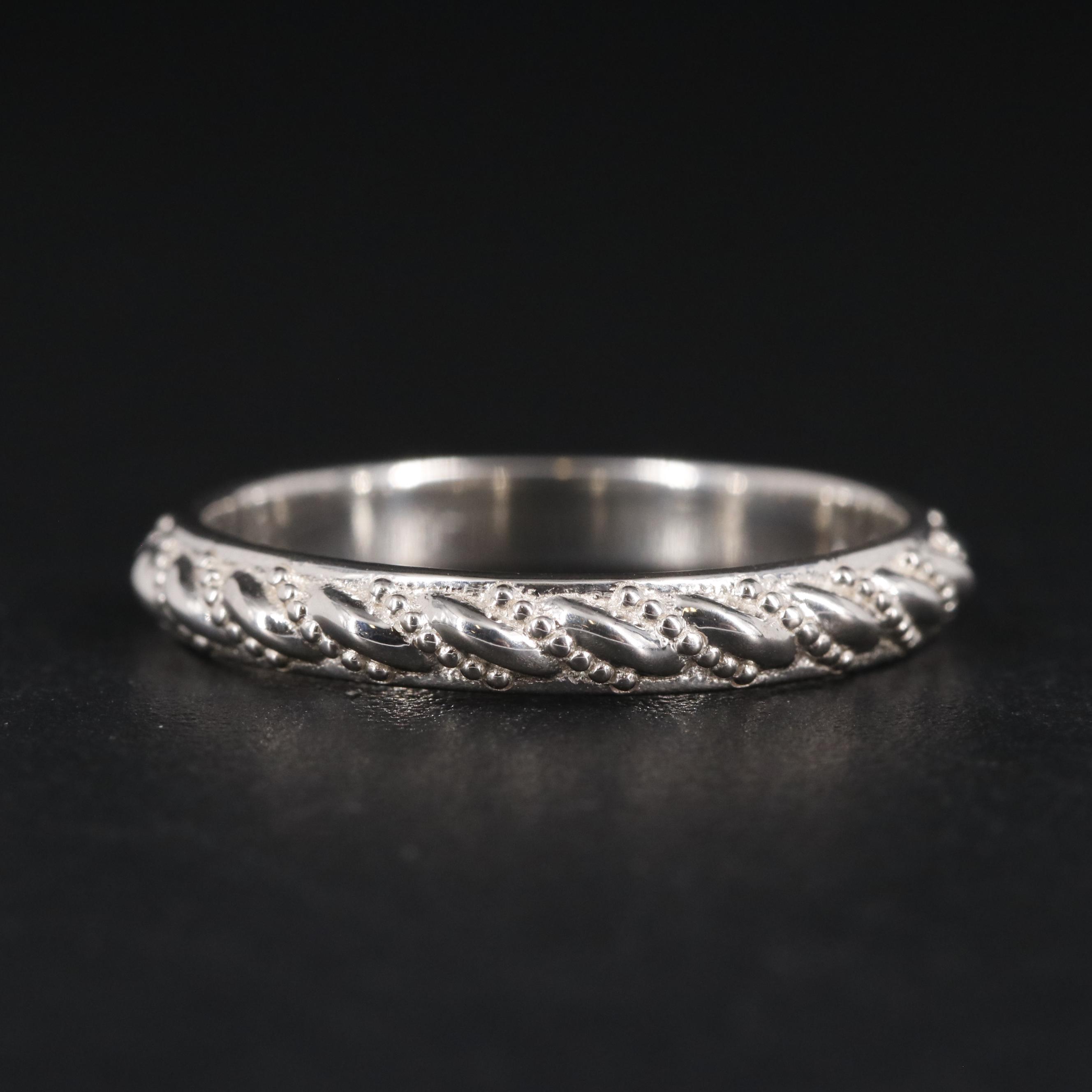 Sterling Band Ring