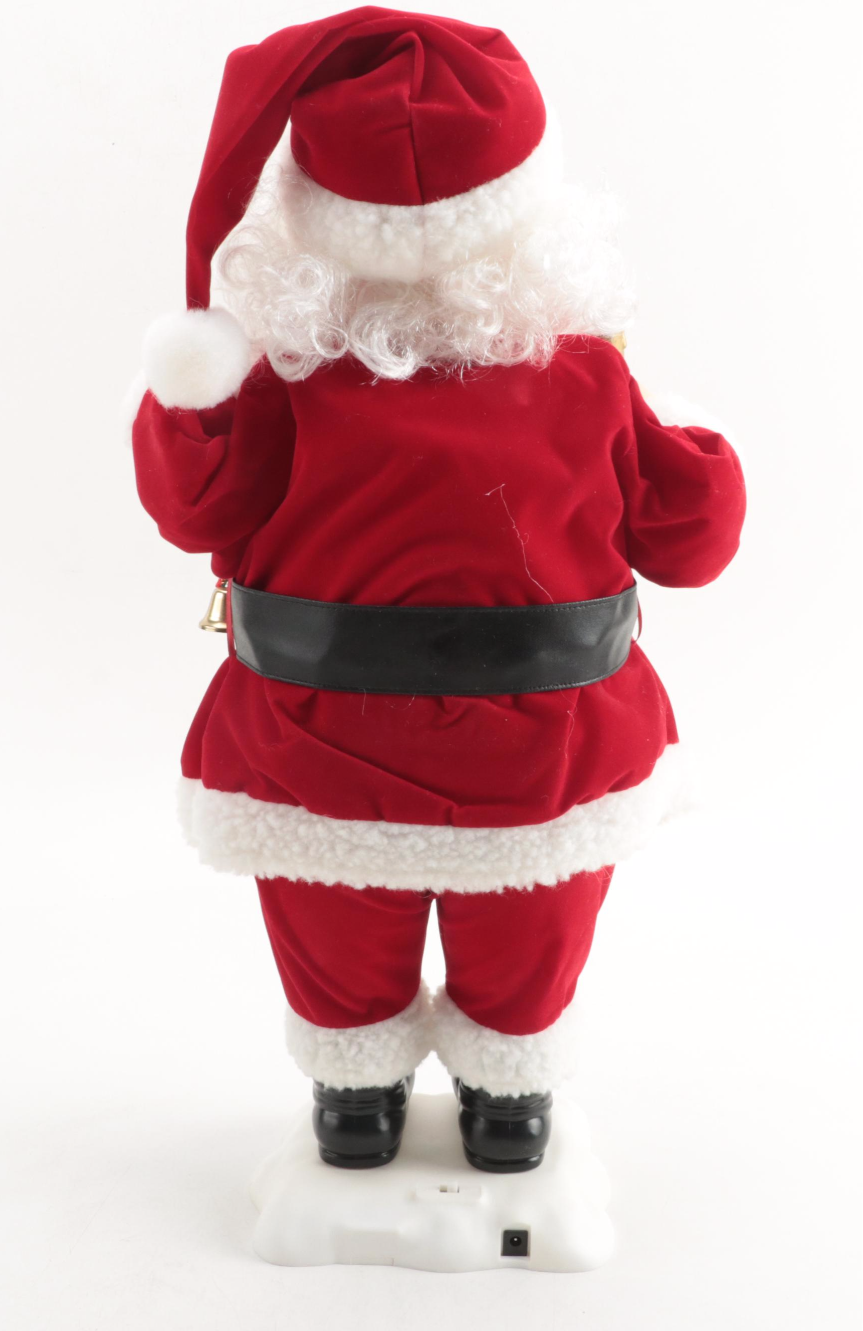 Holiday Time Electronic Animated Santa Figure, 1997