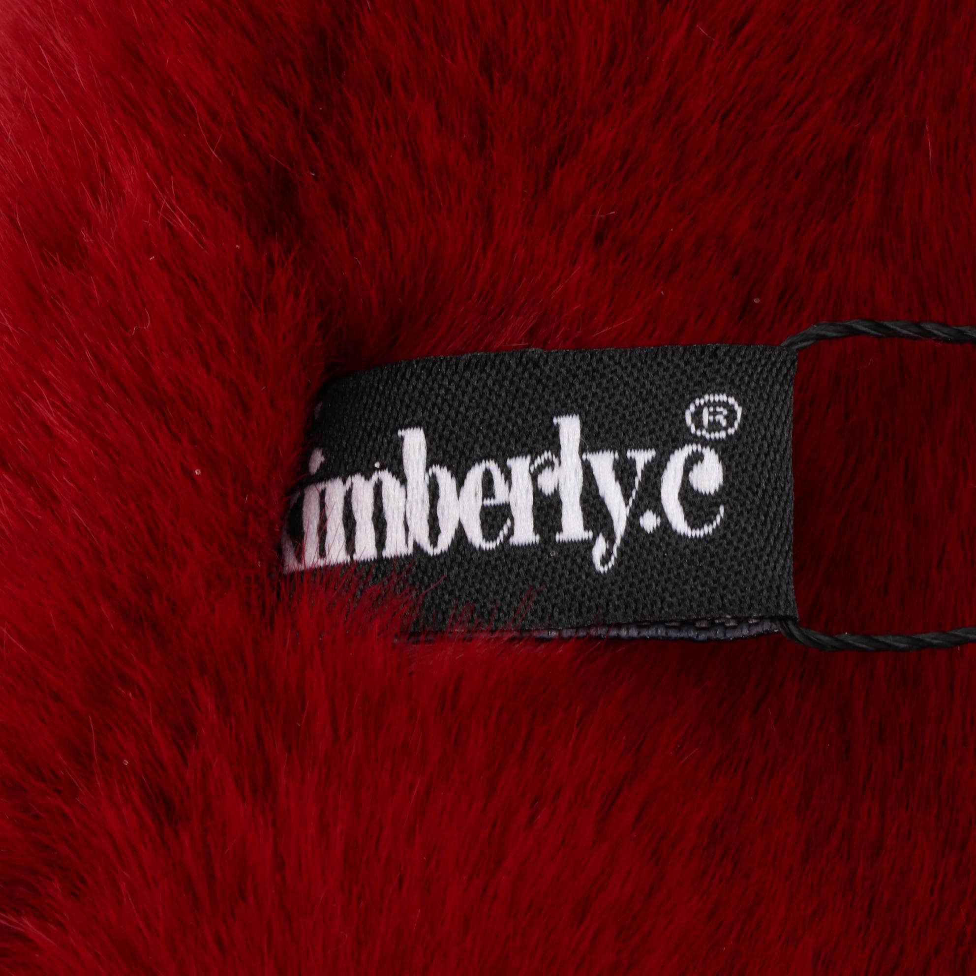 Houndstooth Check Scarf with Tuck-in Faux Fur Scarves in Leopard Print and Solid