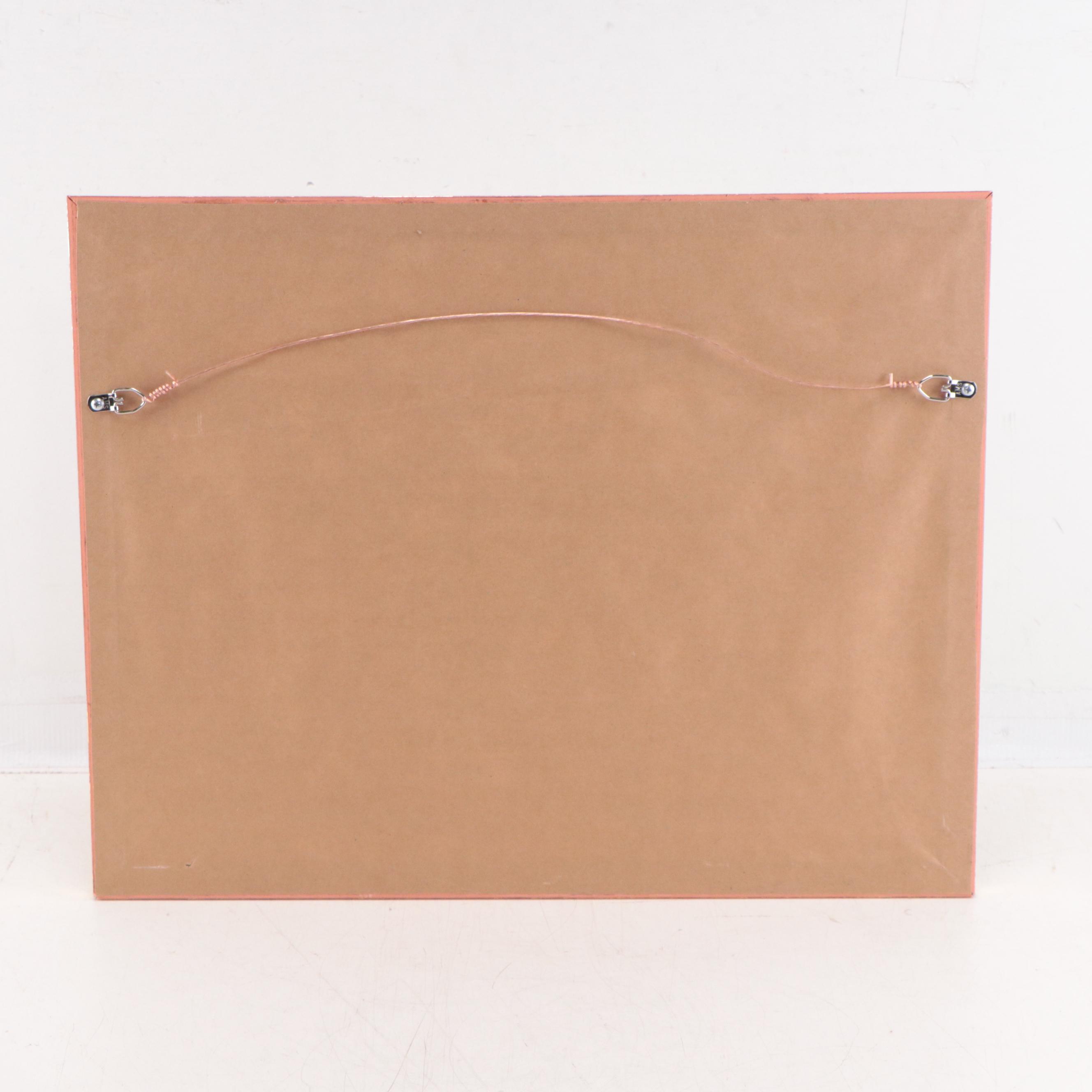 Rand, McNally & Co. Wax Engraving Map of South Dakota, Circa 1889