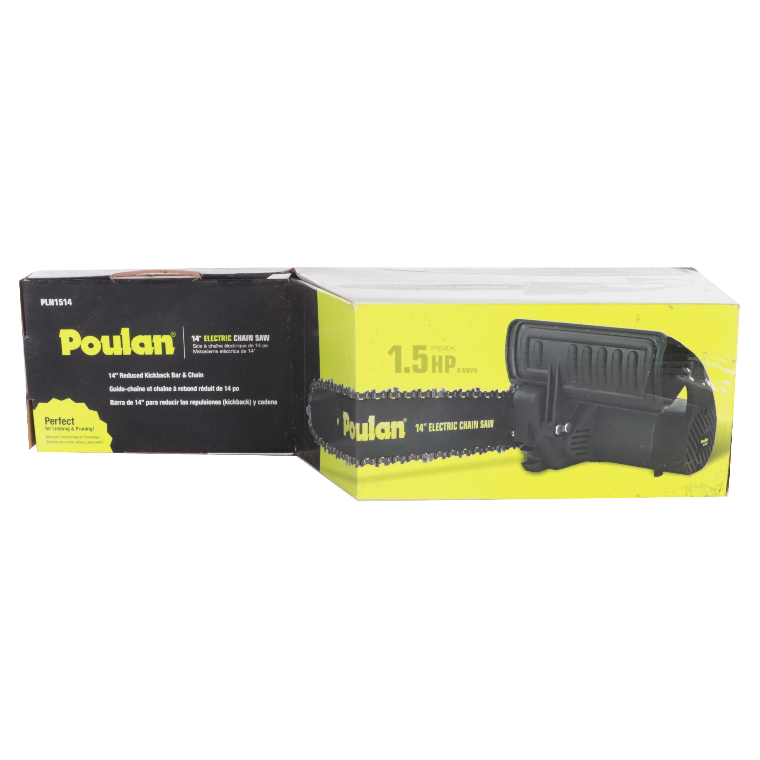 Poulan 14" 1.5 HP Electric Chain Saw