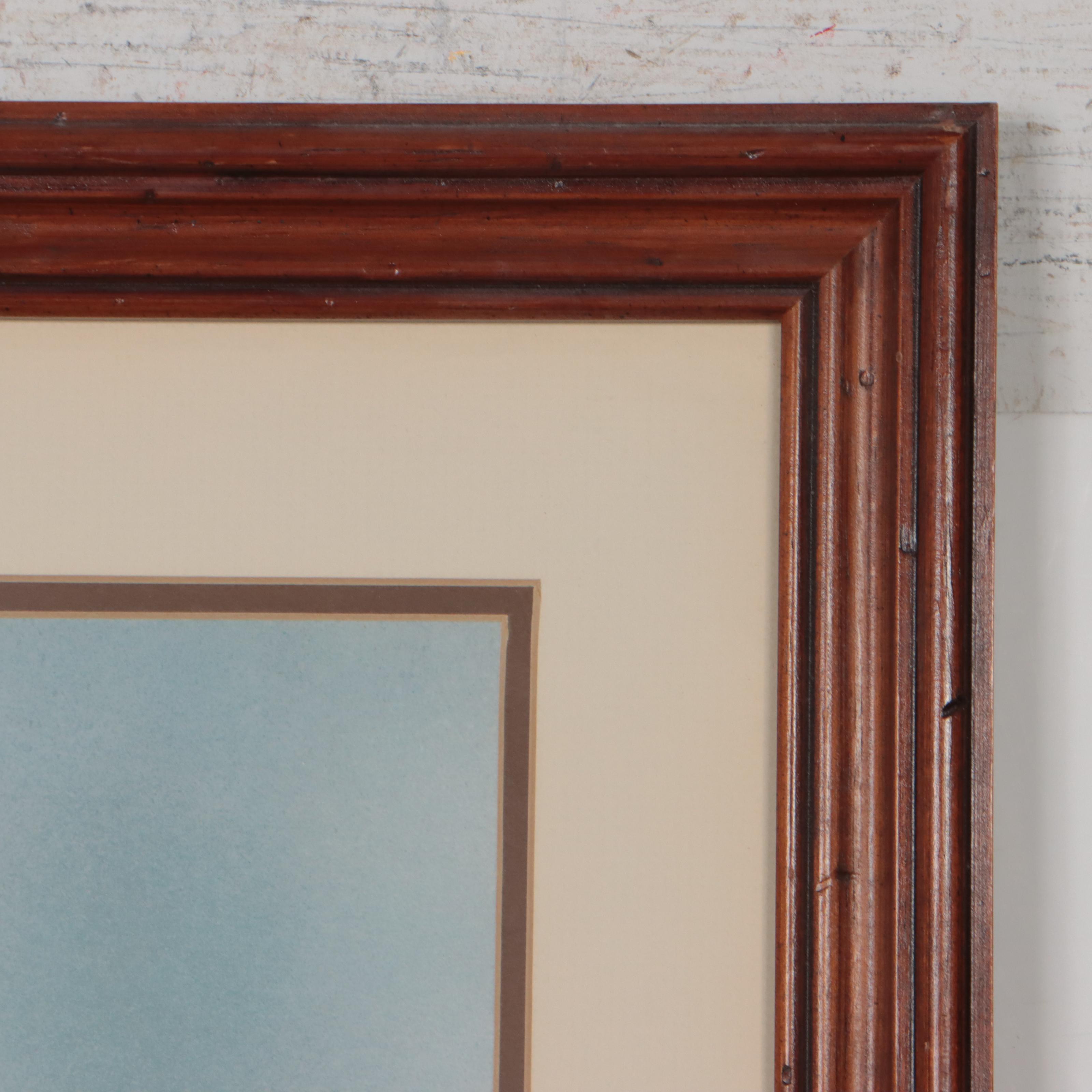 Gene Gray Offset Lithograph "Sea Hawk," 1980