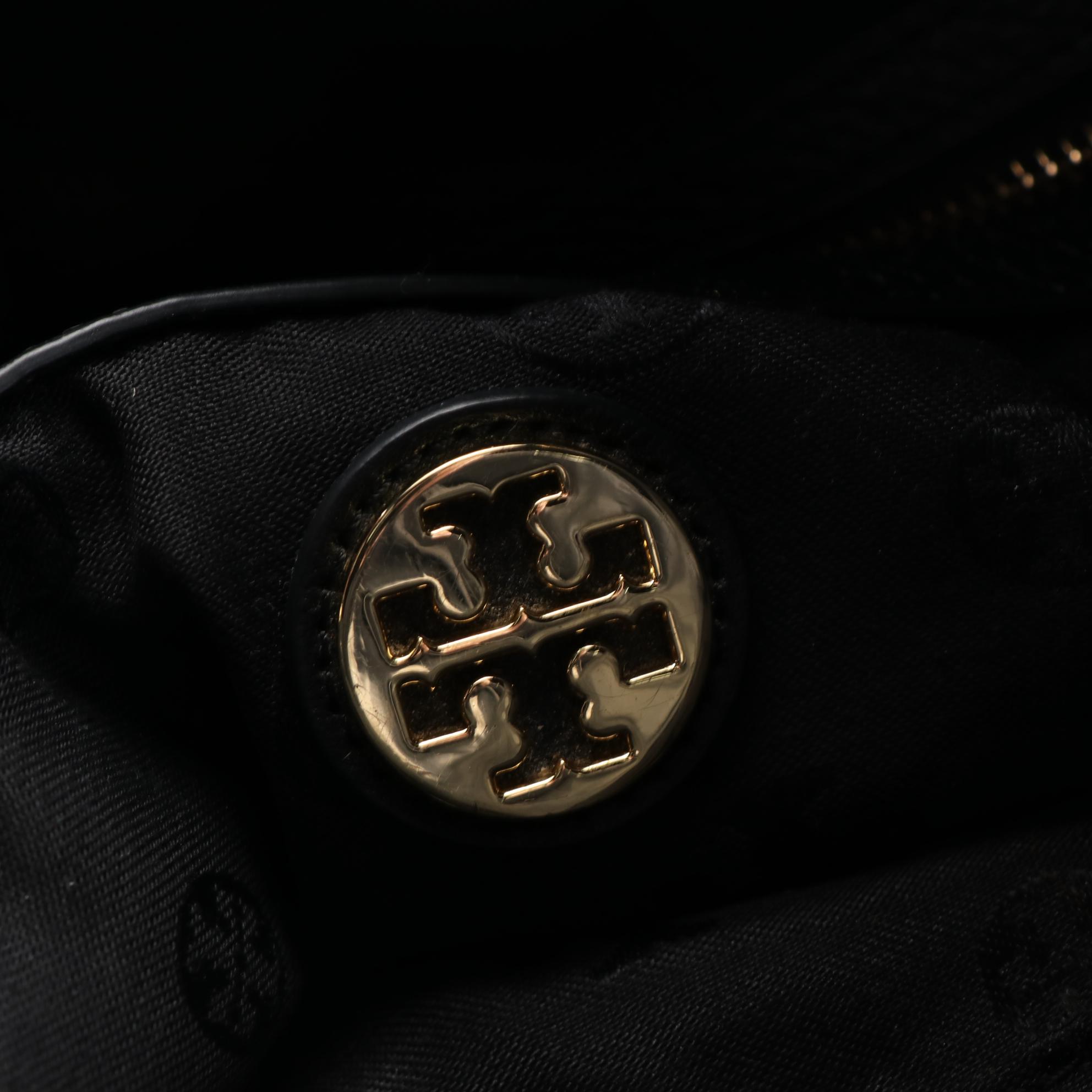 Tory Burch Thea Tassel Hobo Bag in Grained Leather