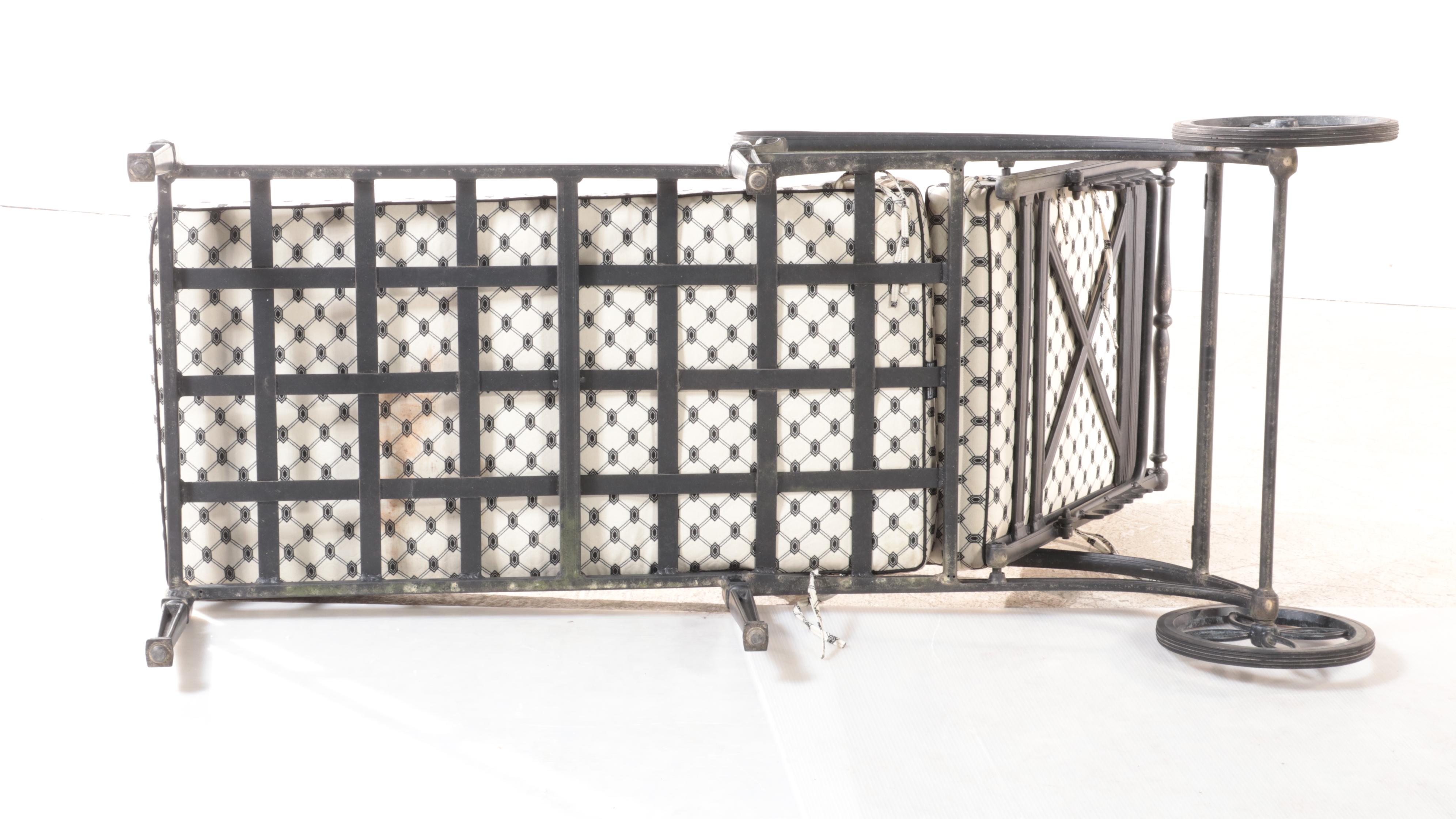 Frontgate Patio Chaise Lounge with Cushions