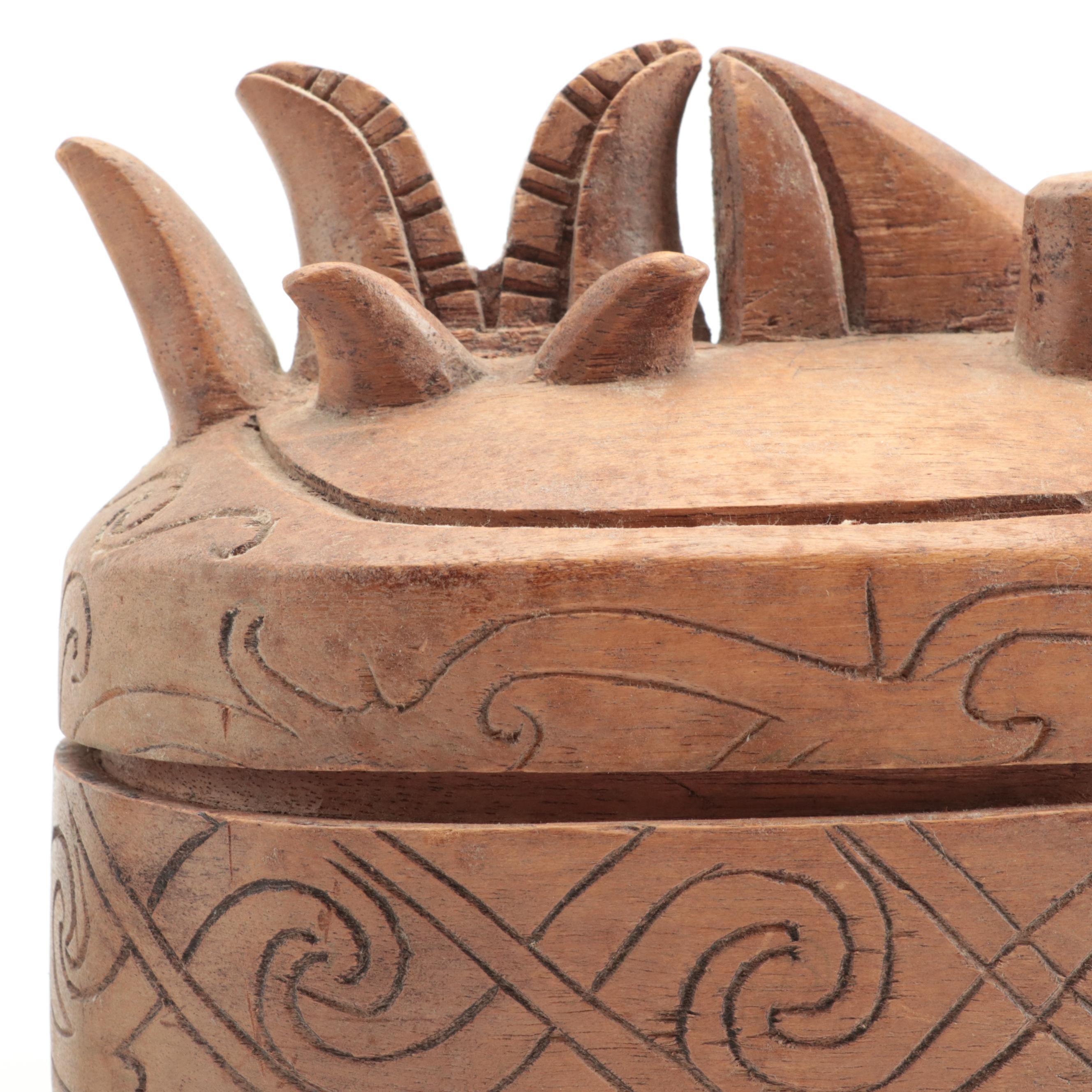 Sri Lankan, Malaysian, and Other Carved Wood and Stone Figures