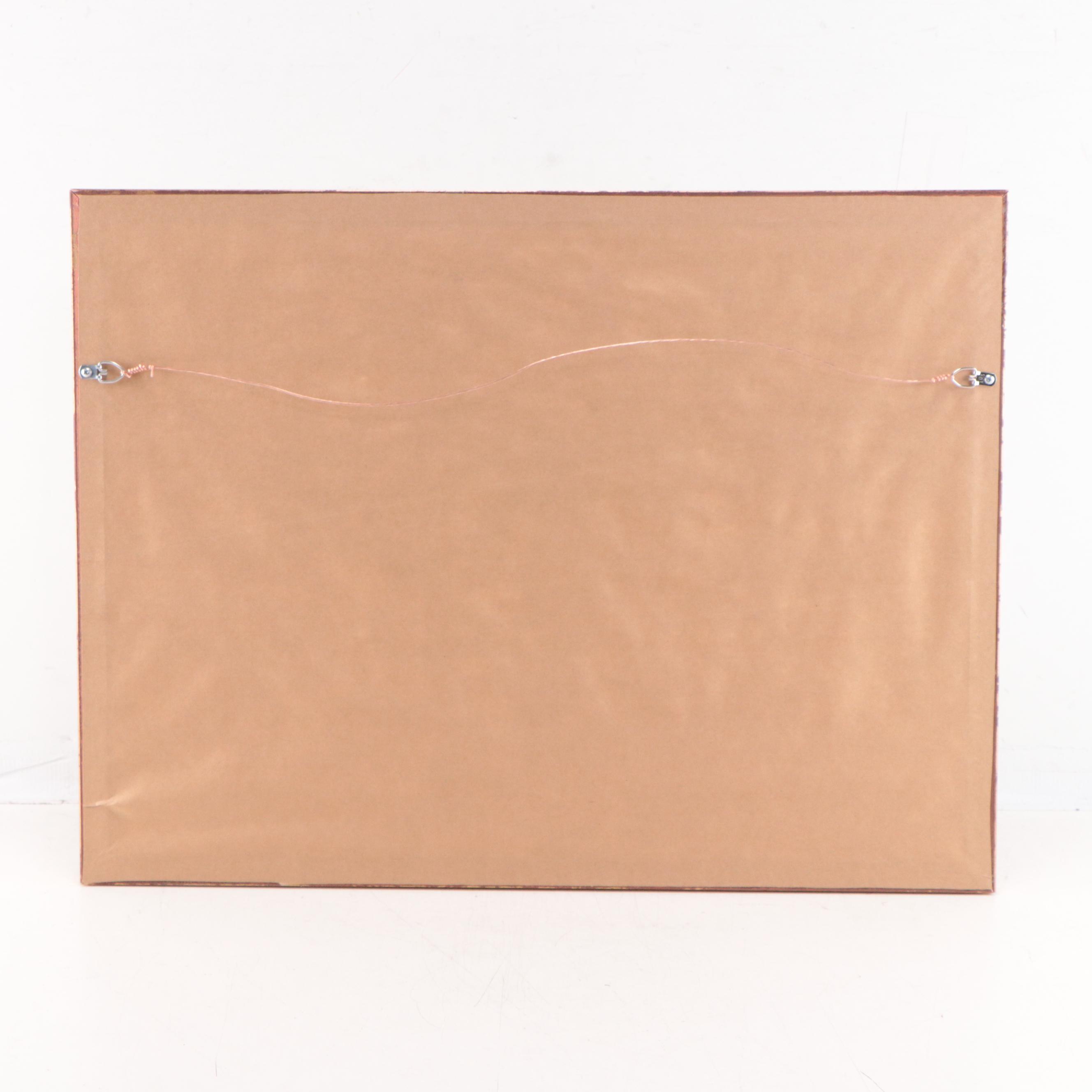 Rand, McNally & Co. Wax Engraving Map of South Carolina, Circa 1889