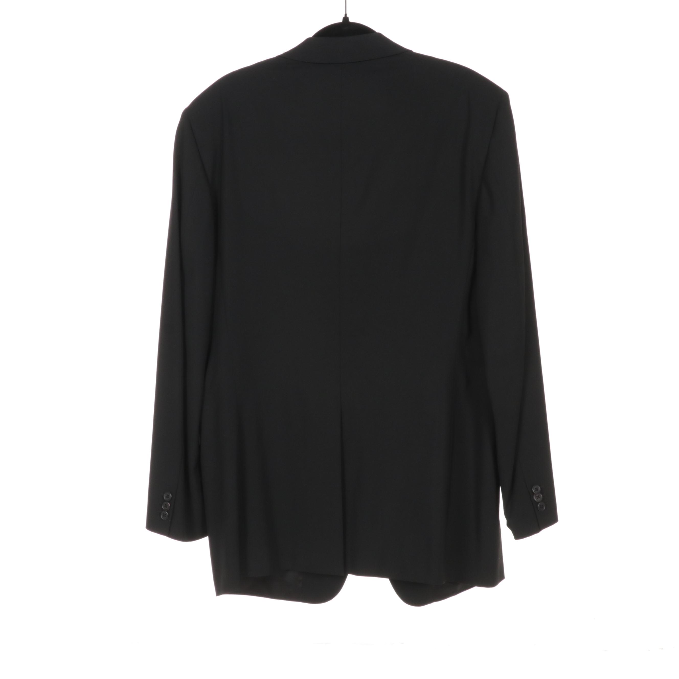 Men's Prada Cotton and Wool Blazers with Tom Ford Grey Wool Vest