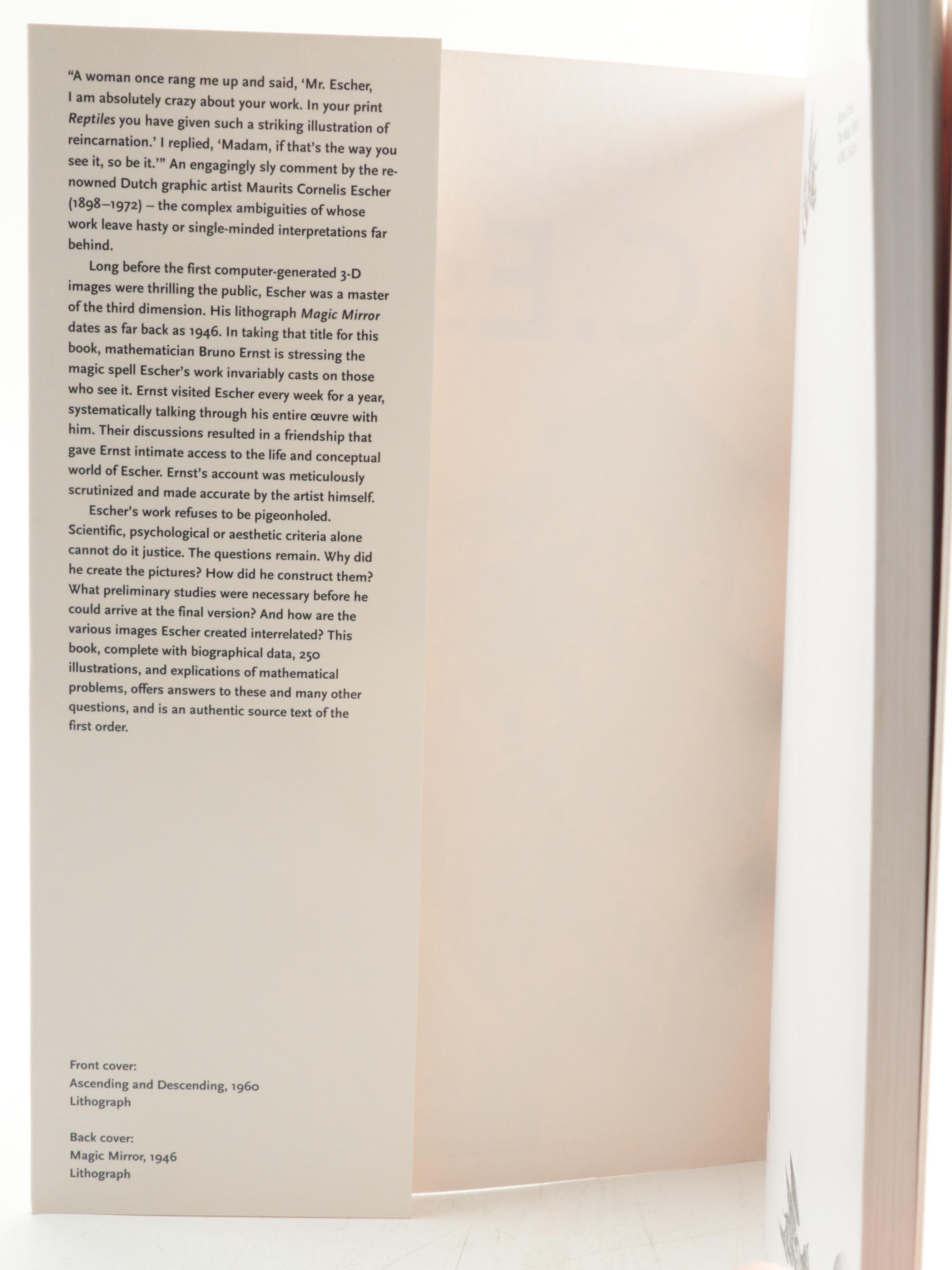 "The Magic Mirror of M.C. Escher" and "Visions of Symmetry"