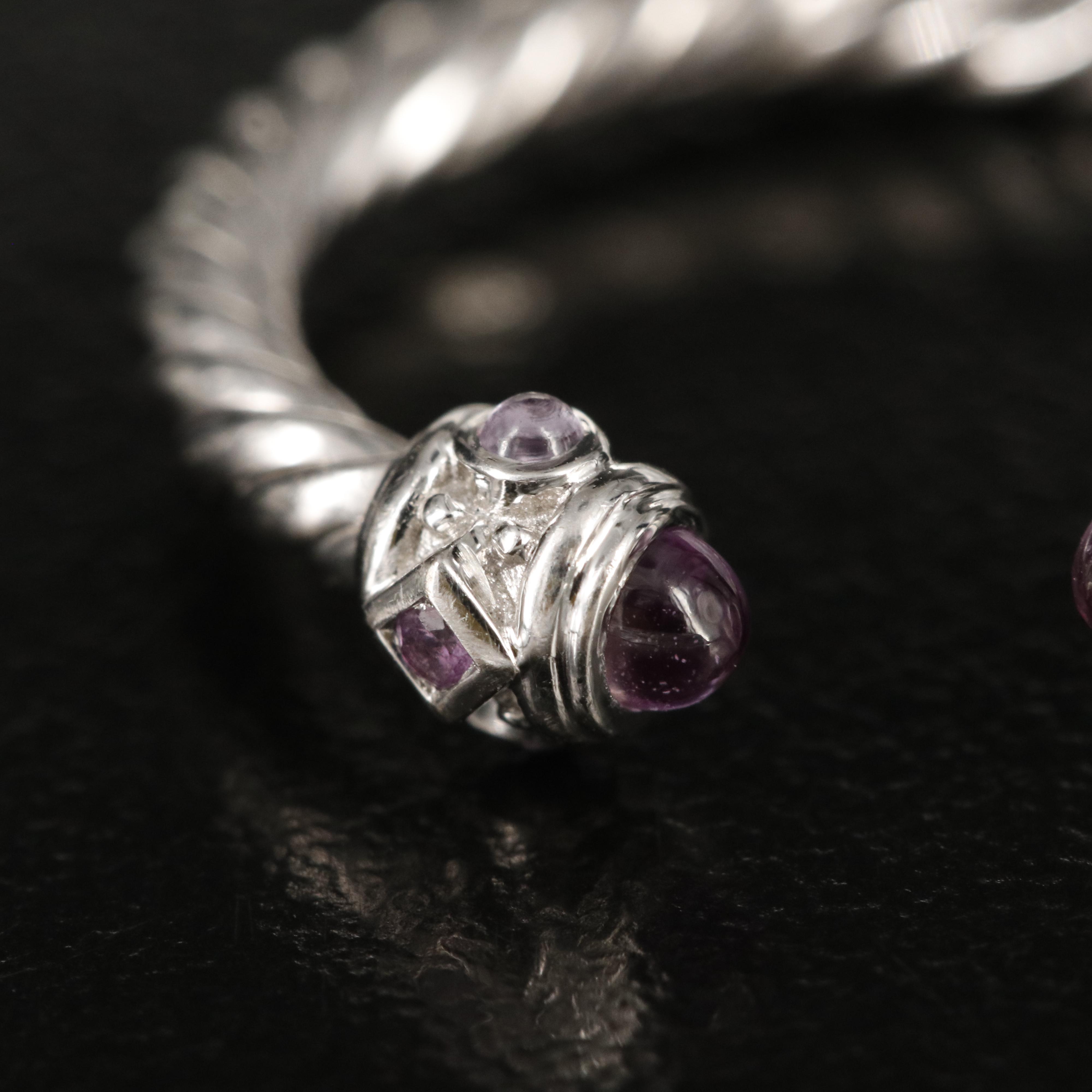 David Yurman "Renaissance Color" 18K Pink Sapphire Ring