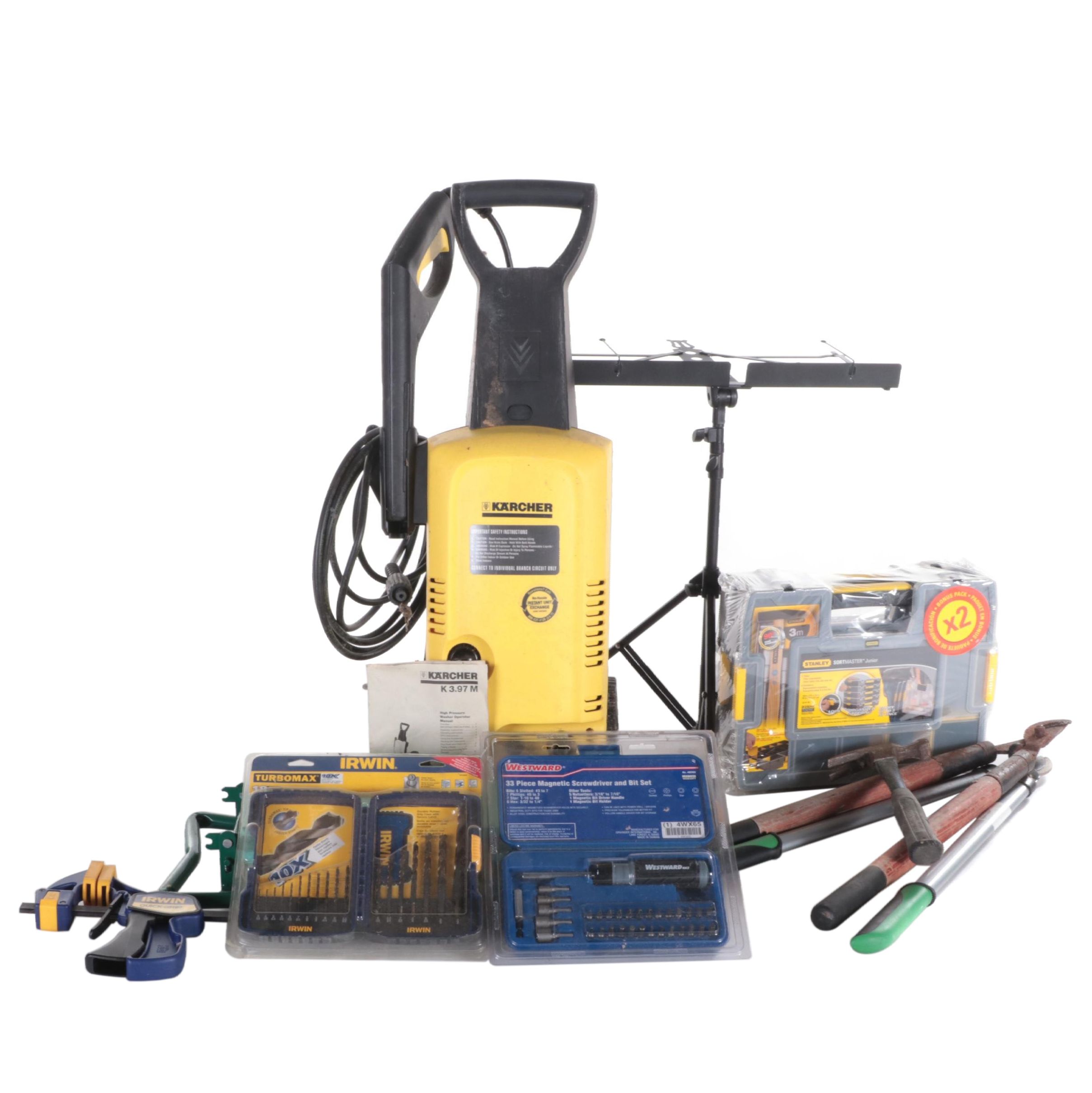 Kärcher Pressure Washer with Screwdriver, Bits and More Tools and Accessories