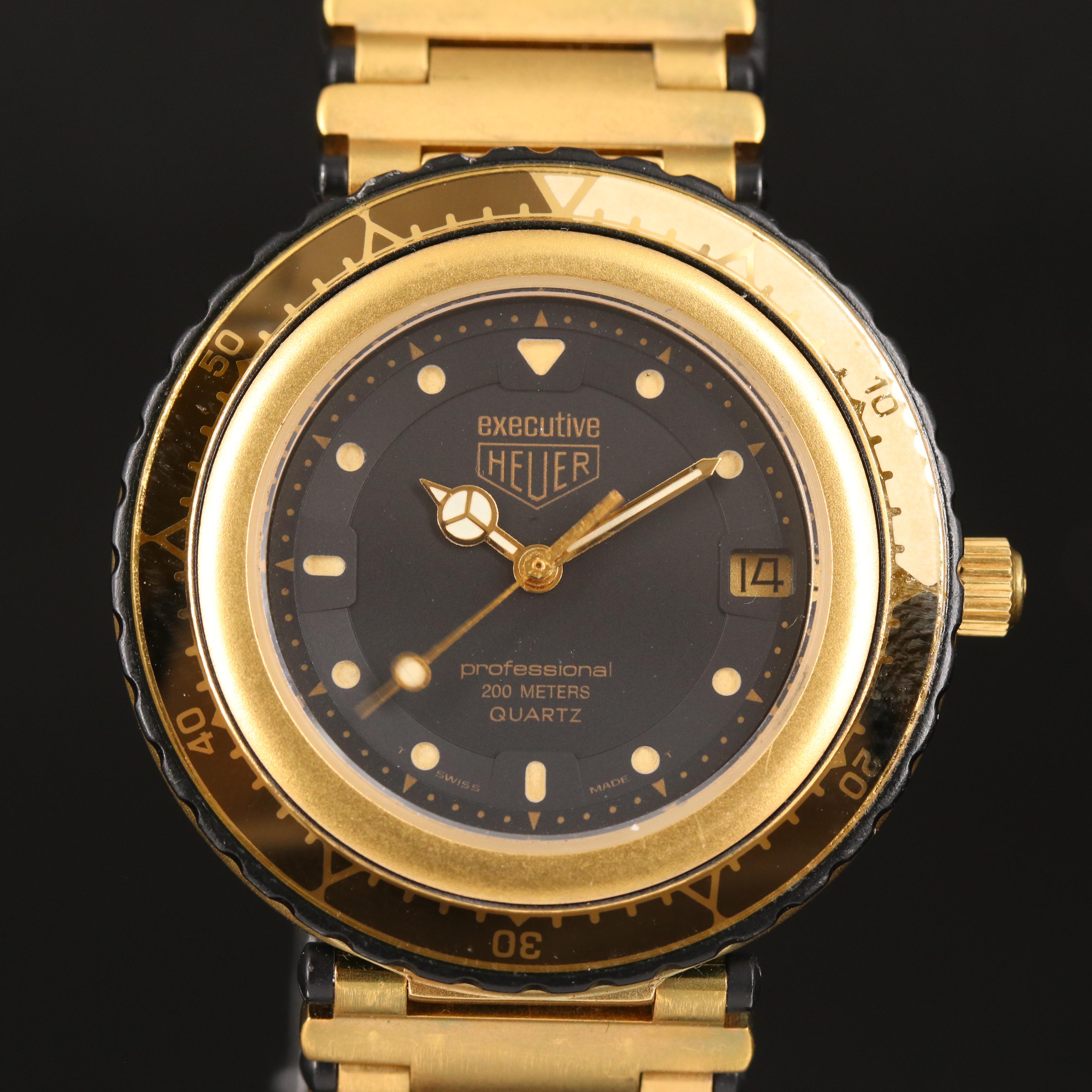 Heuer Executive Professional Quartz Watch