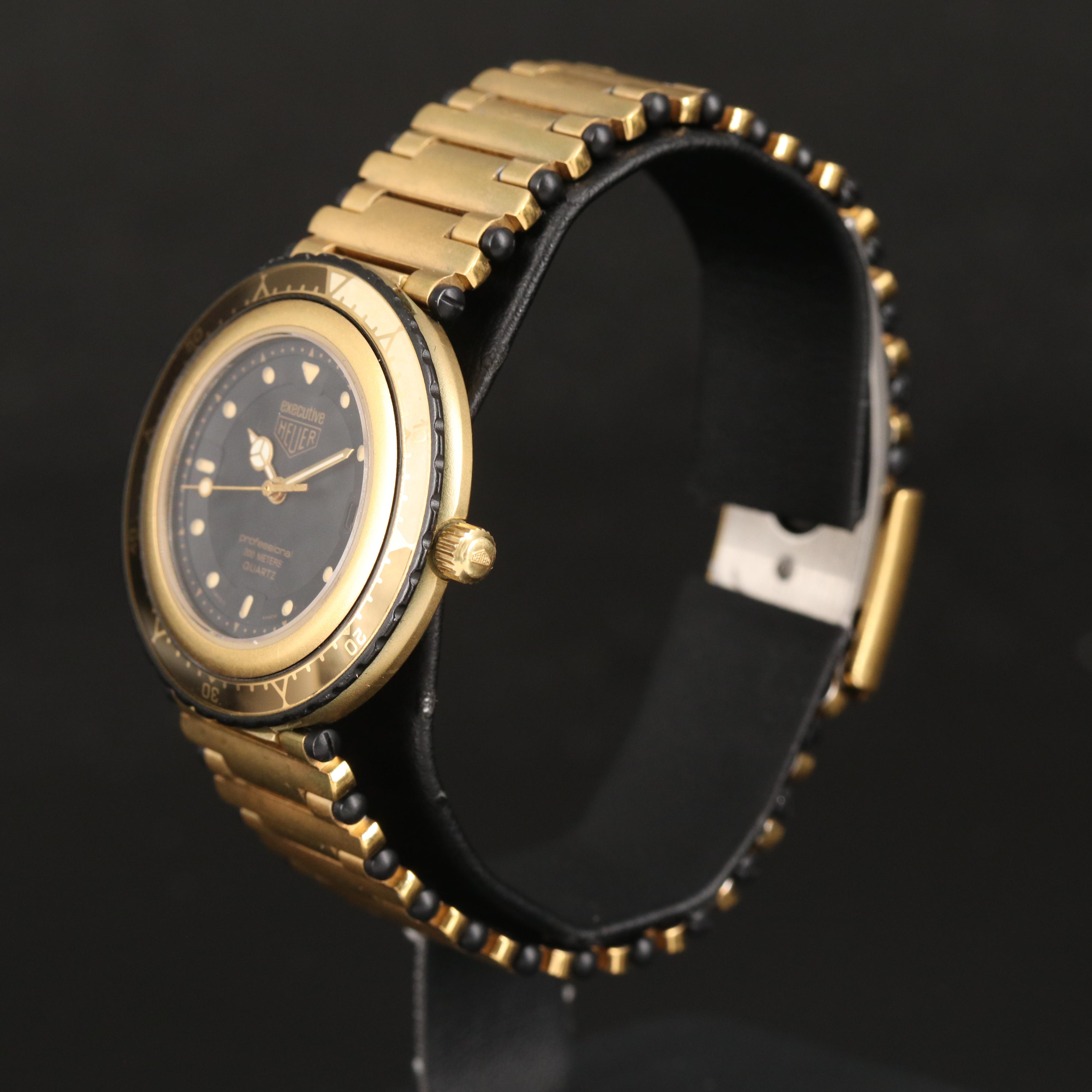 Heuer Executive Professional Quartz Watch