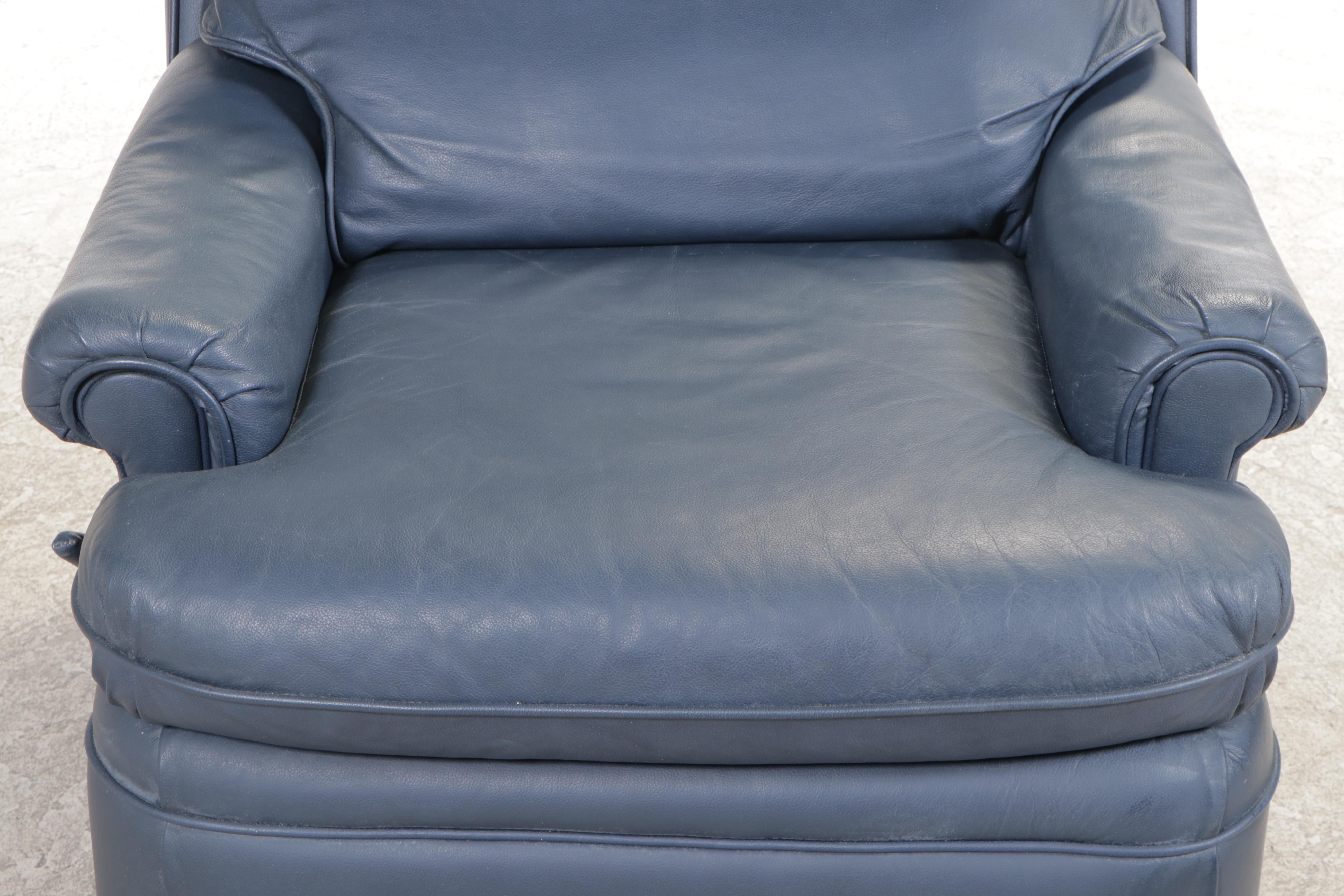 The Barcalounger Company Leather-Touch Recliner