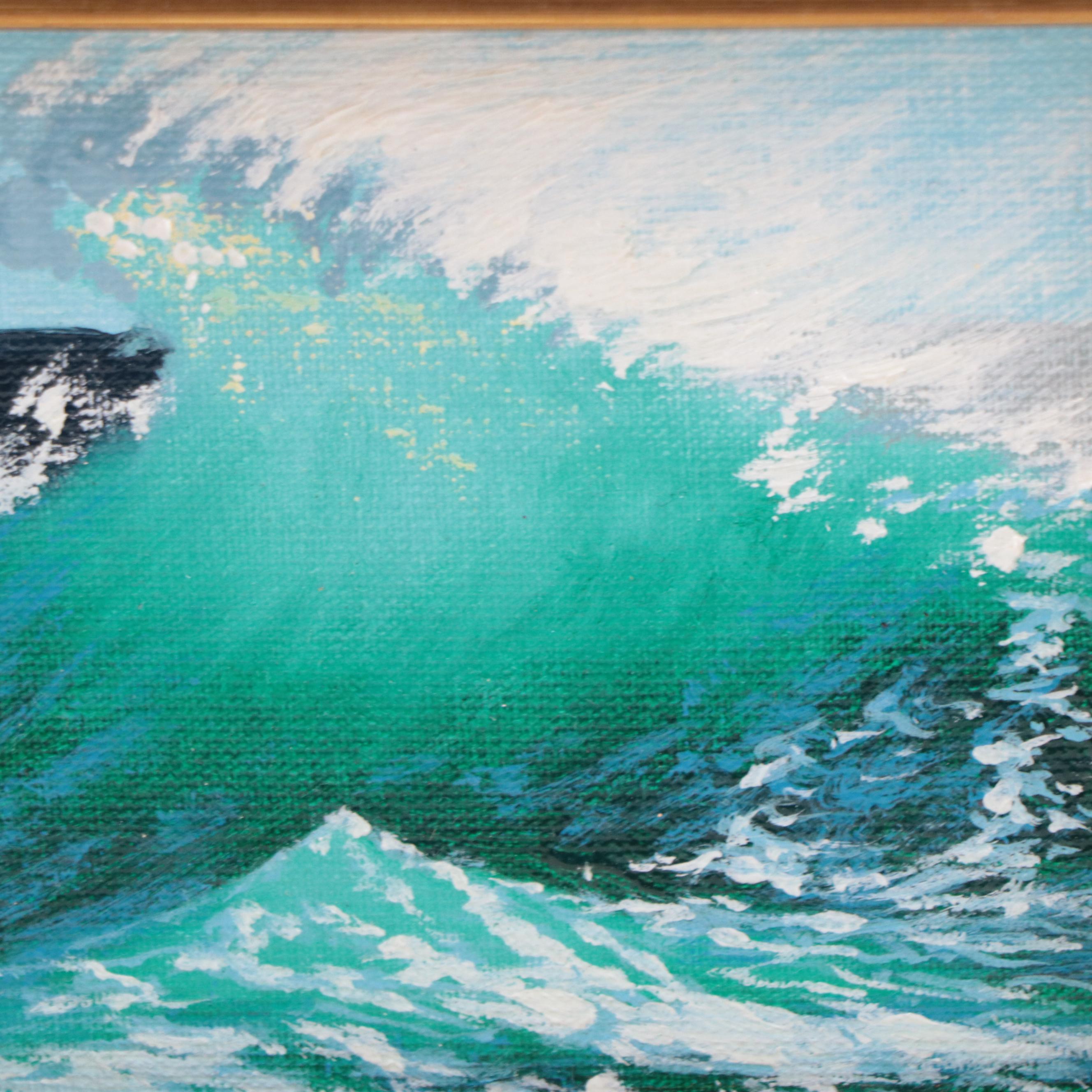 Victor Arseni Seascape Oil Painting "Sea," 2021