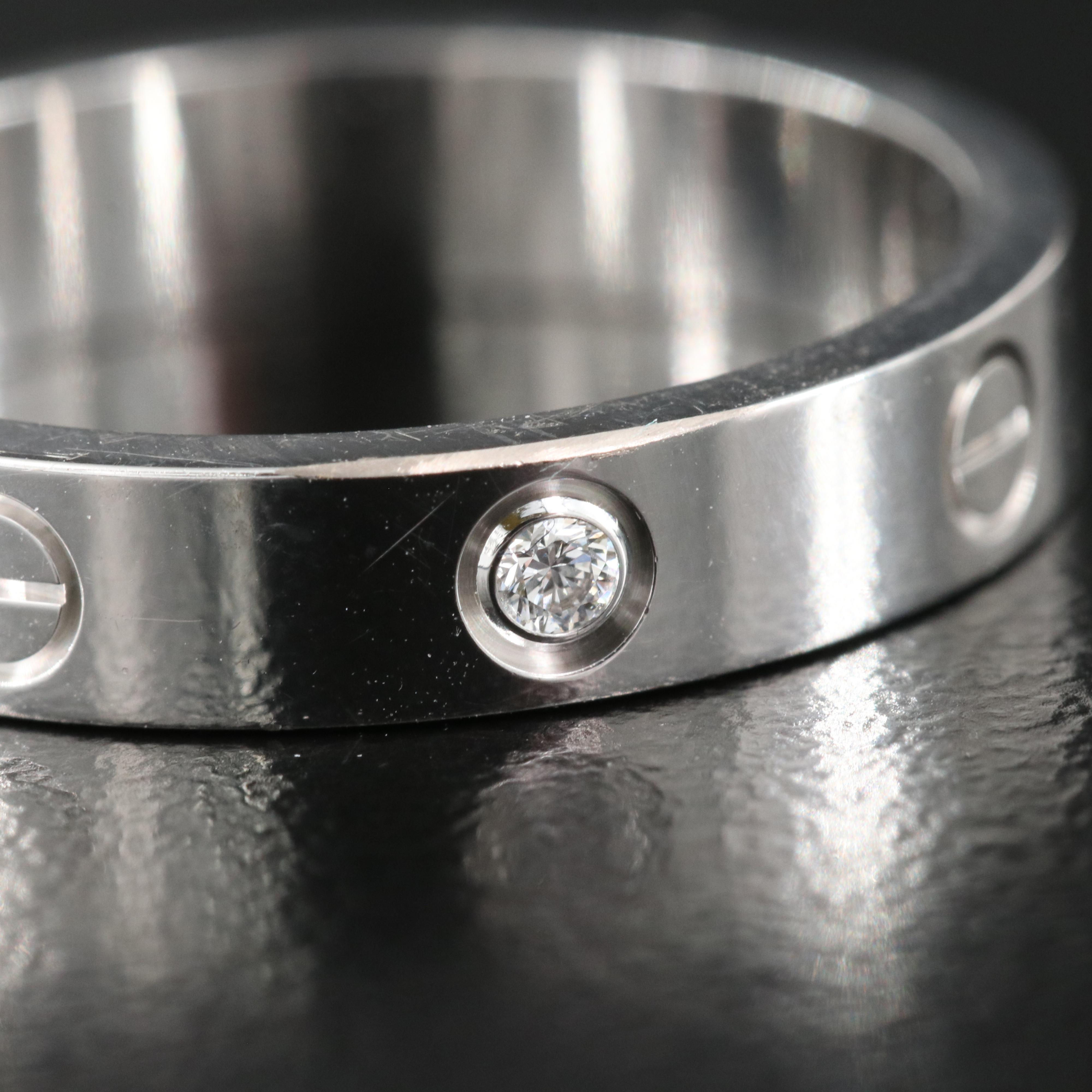 Cartier "Love" 18K 0.03 CTW Diamond Band