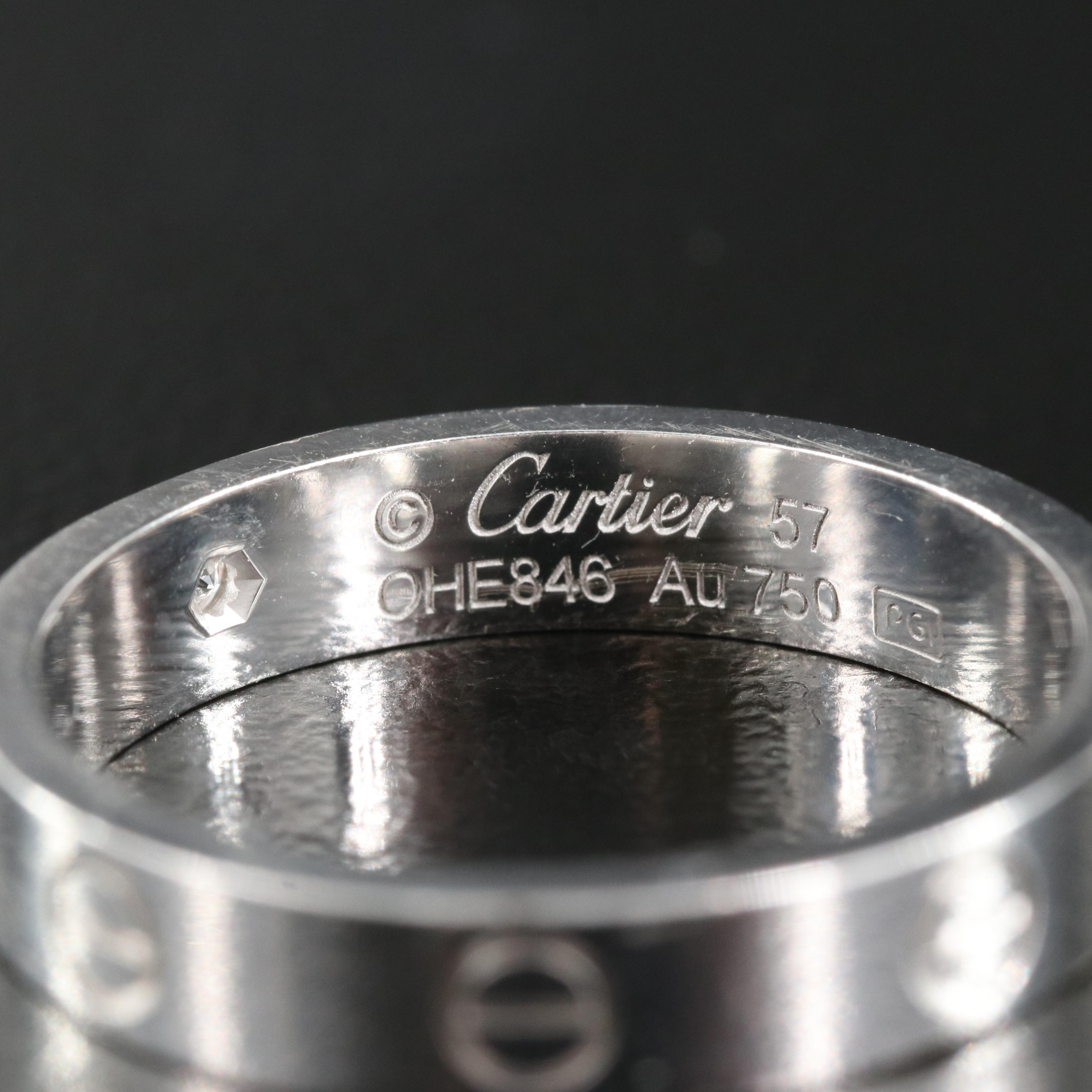Cartier "Love" 18K 0.03 CTW Diamond Band