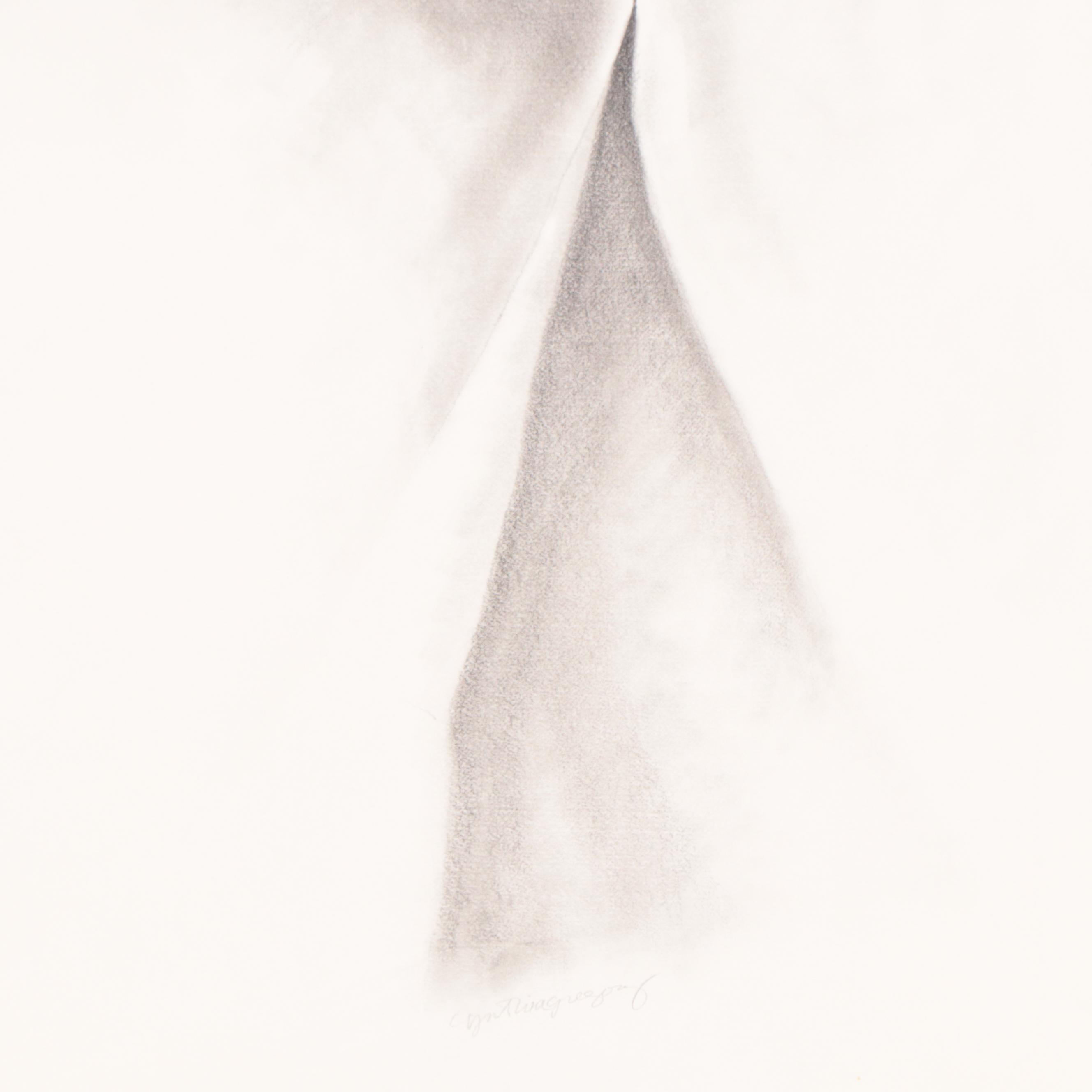 Cynthia Gregory Graphite Drawing of Shirt
