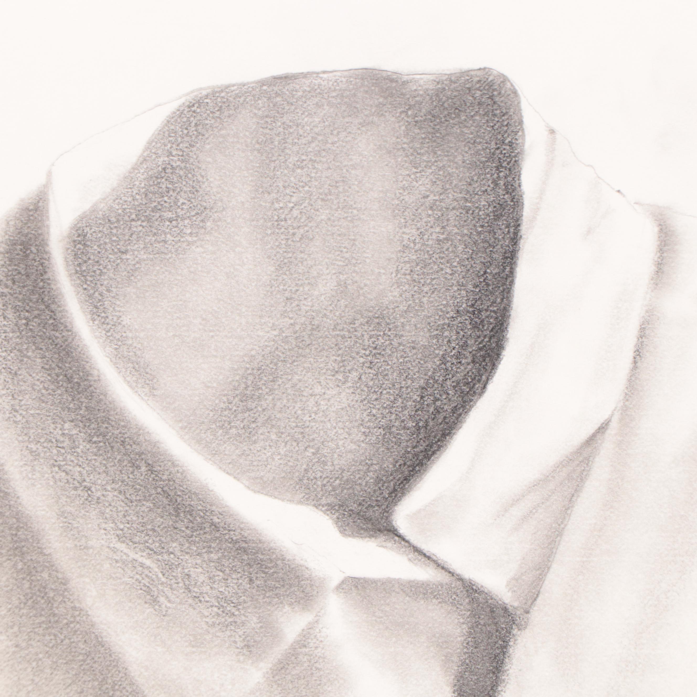 Cynthia Gregory Graphite Drawing of Shirt