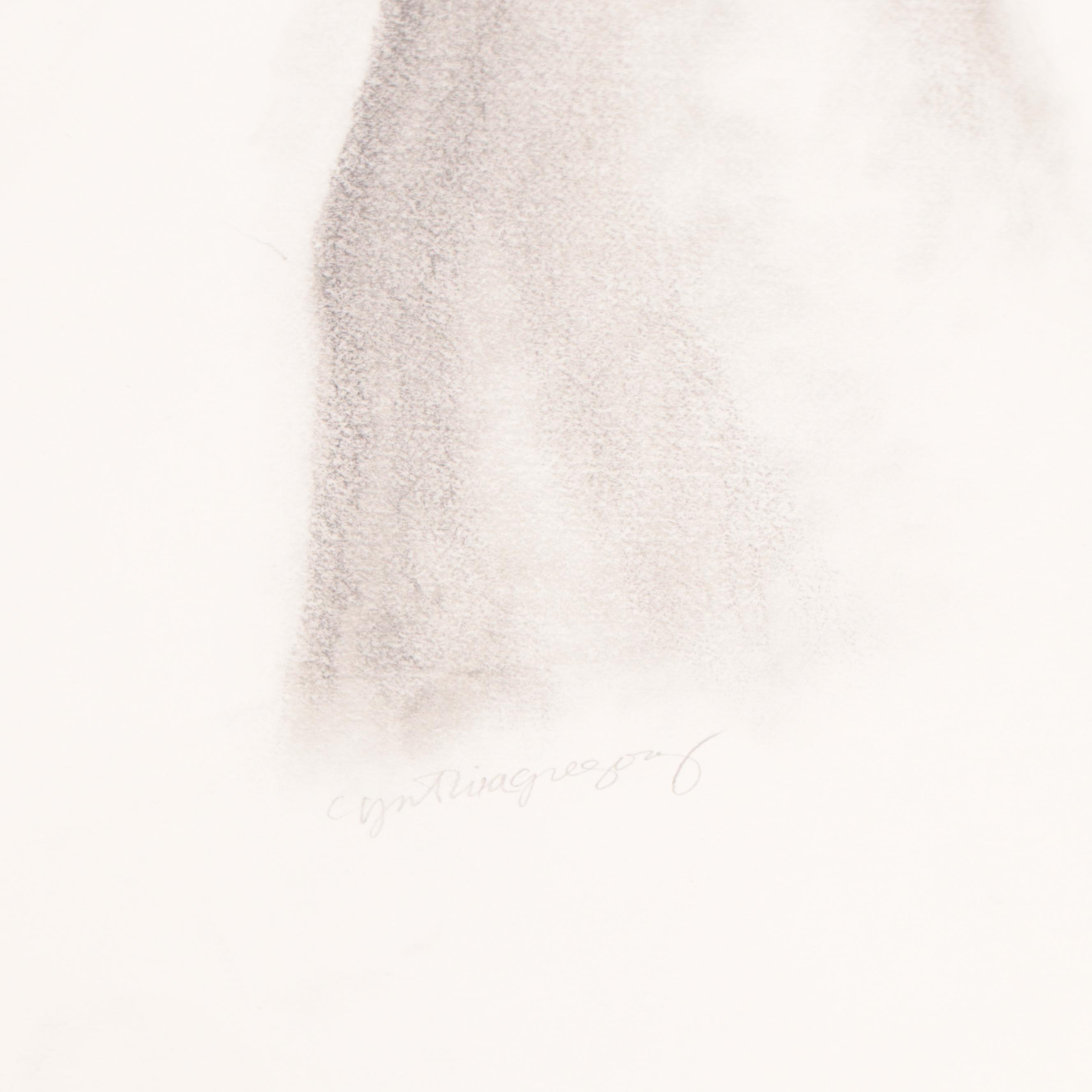 Cynthia Gregory Graphite Drawing of Shirt