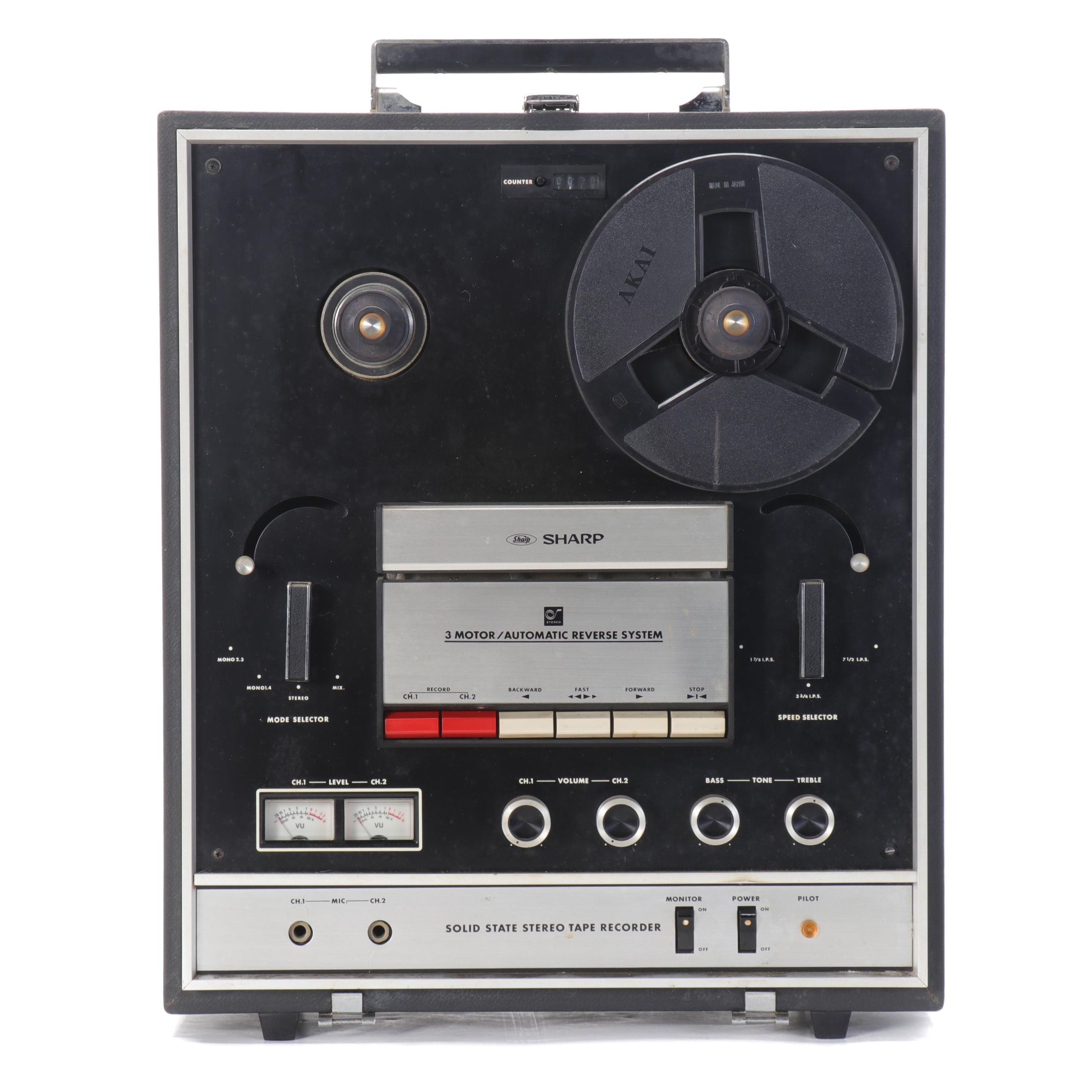 Sharp Solid State Stereo Tape Recorder, Late 20th Century