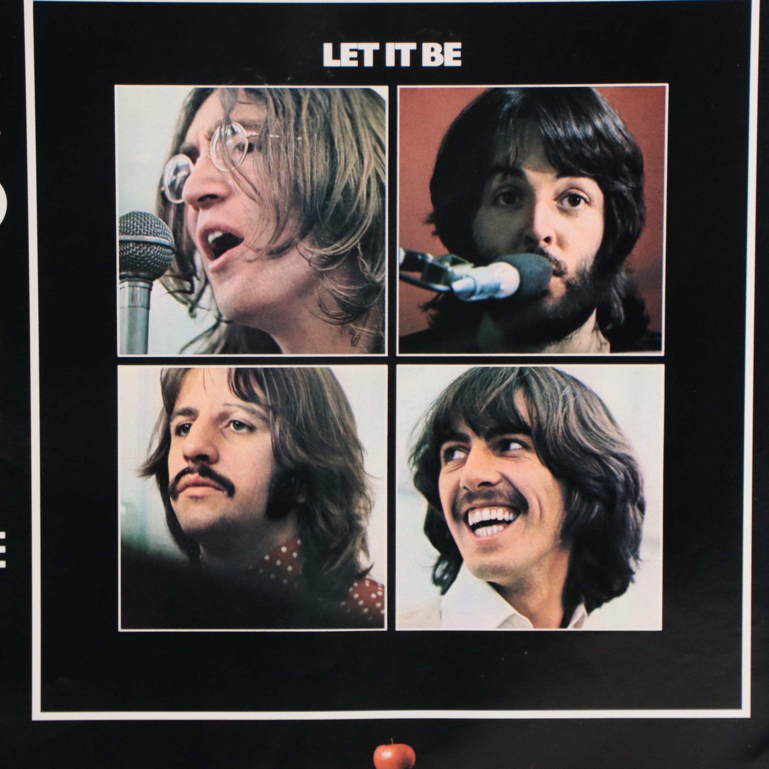 Promotional Poster for The Beatles "Let it Be," 1970s