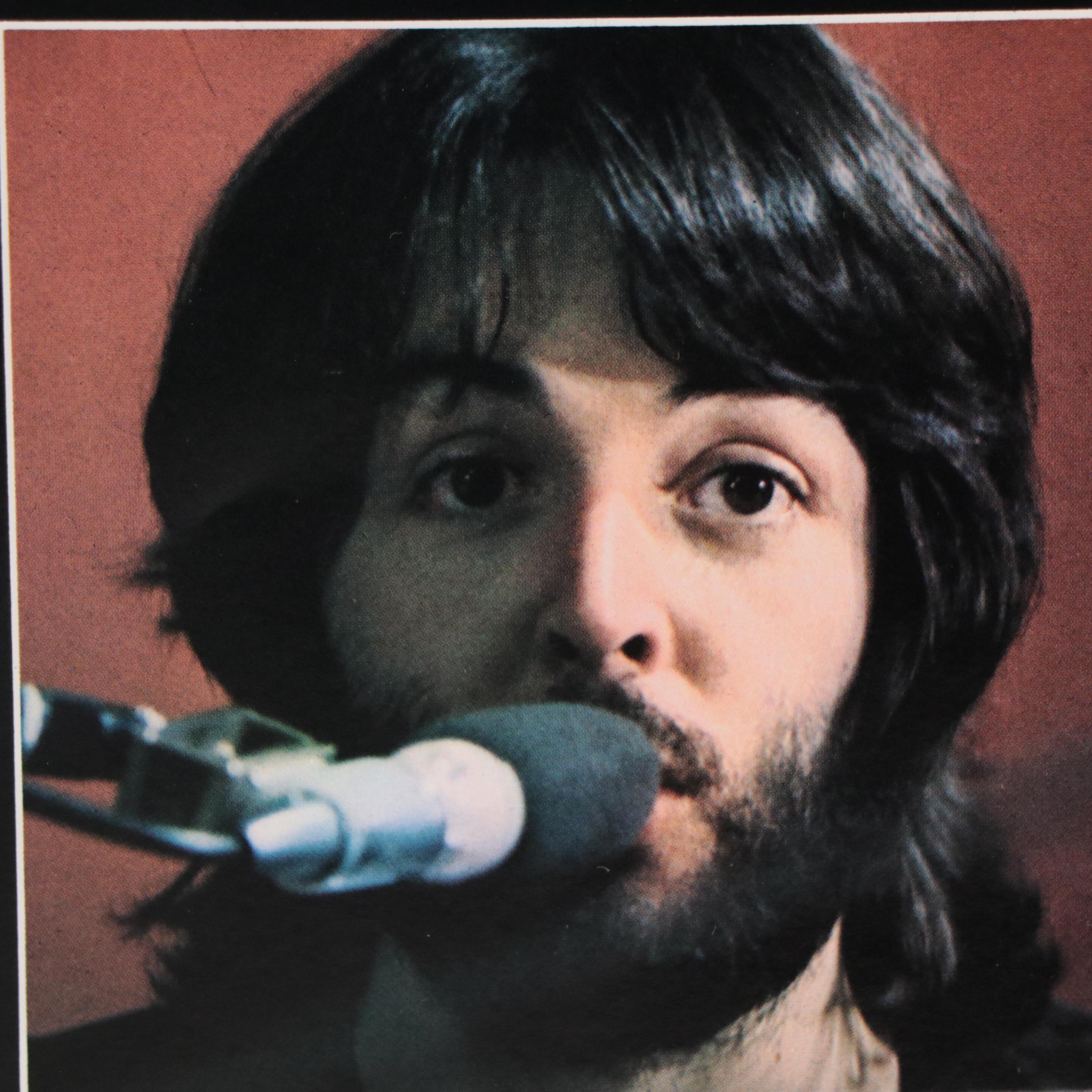 Promotional Poster for The Beatles "Let it Be," 1970s