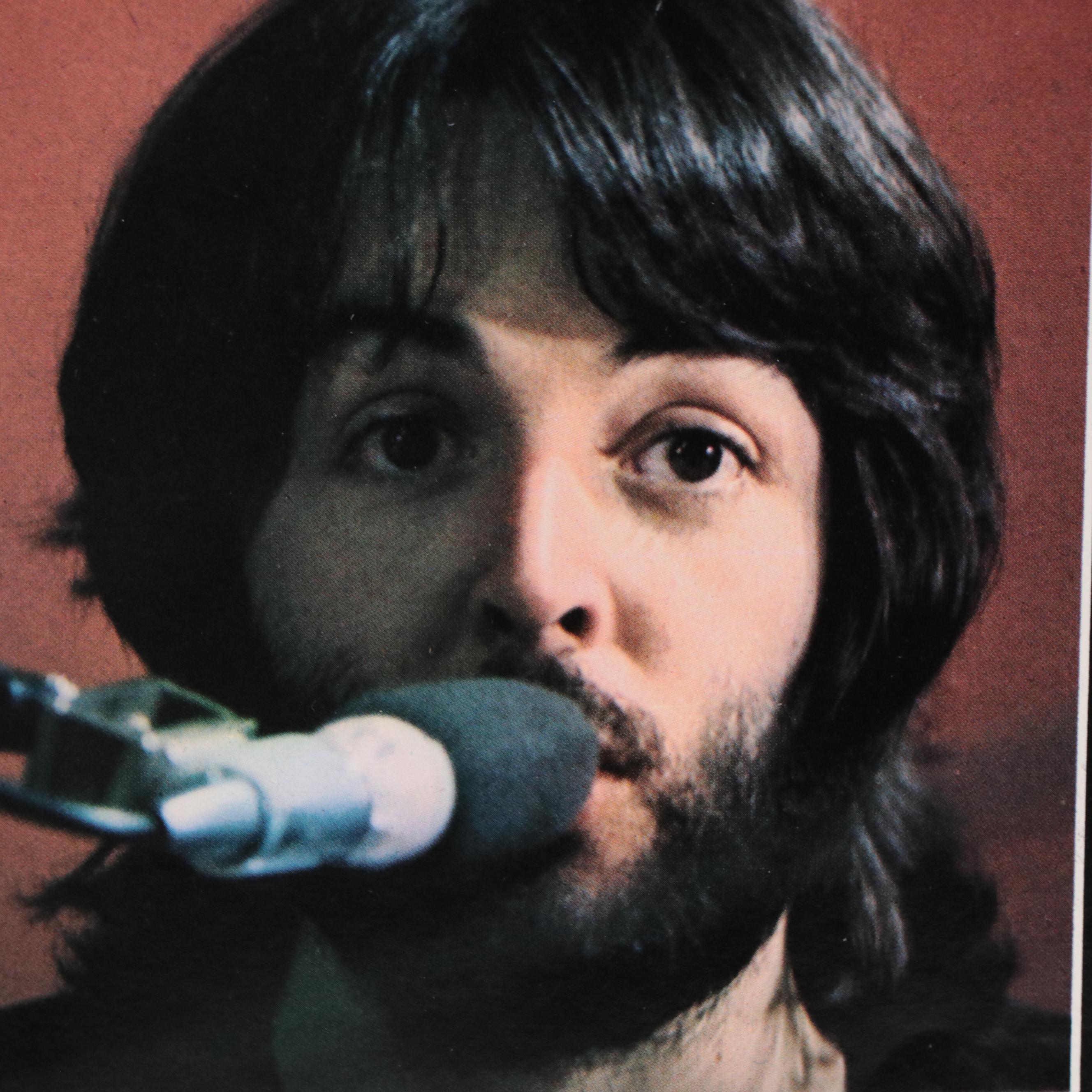 Promotional Poster for The Beatles "Let it Be," 1970s