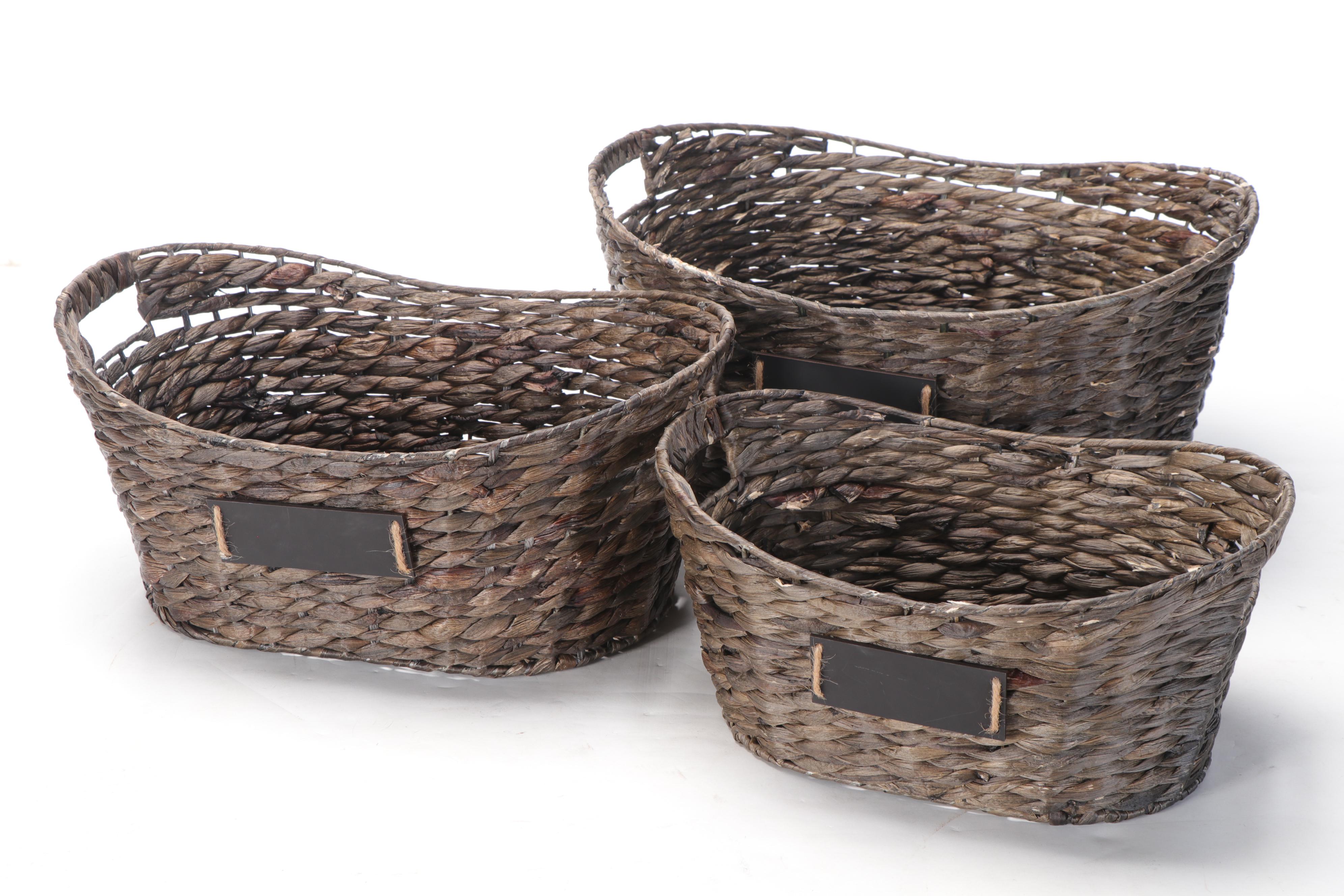 Seagrass Nesting Baskets, Storage Baskets and Clothes Hanger Collection