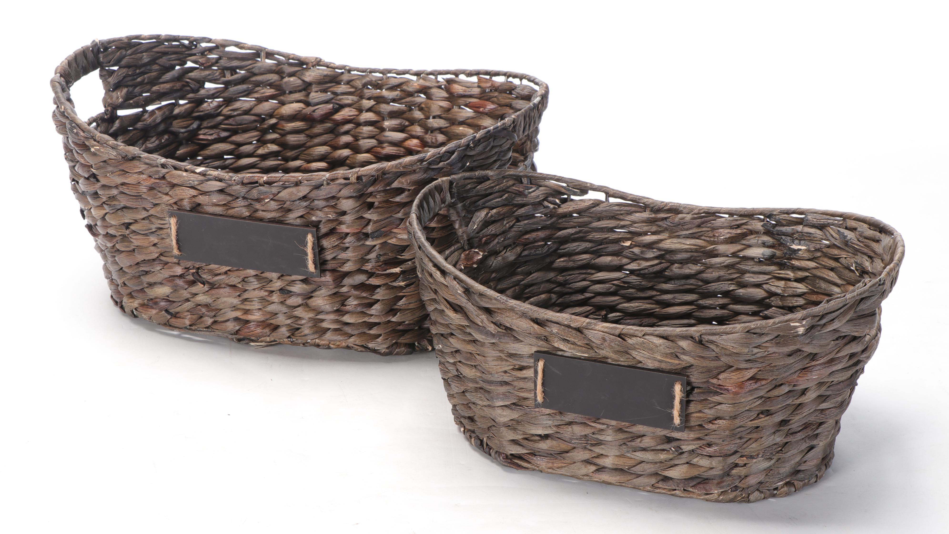 Seagrass Nesting Baskets, Storage Baskets and Clothes Hanger Collection