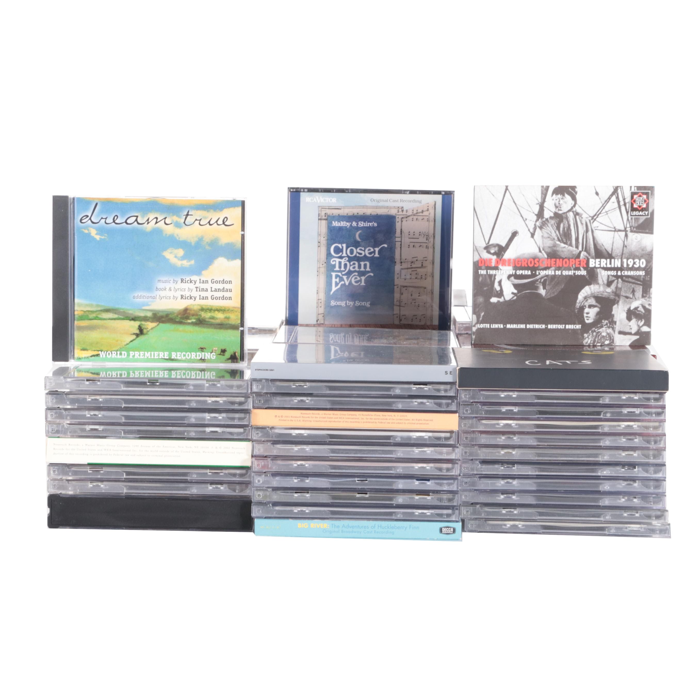 Hello, Dolly! Cats, Aida, Hairspray and Other Soundtrack and Contemporary CDs