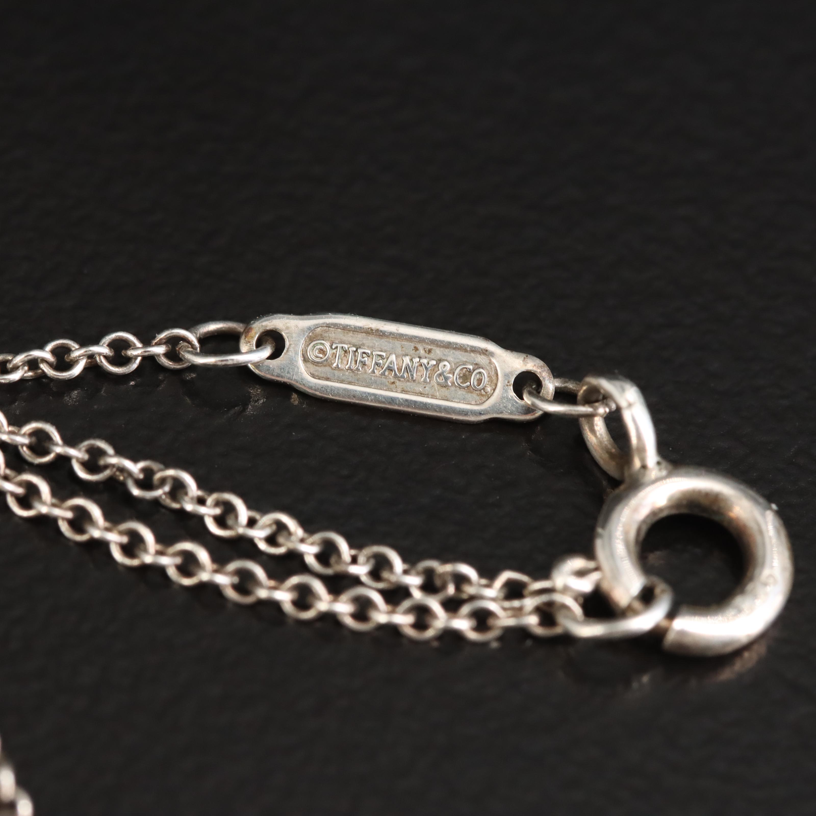 Tiffany & Co. "T Smile" Sterling Necklace