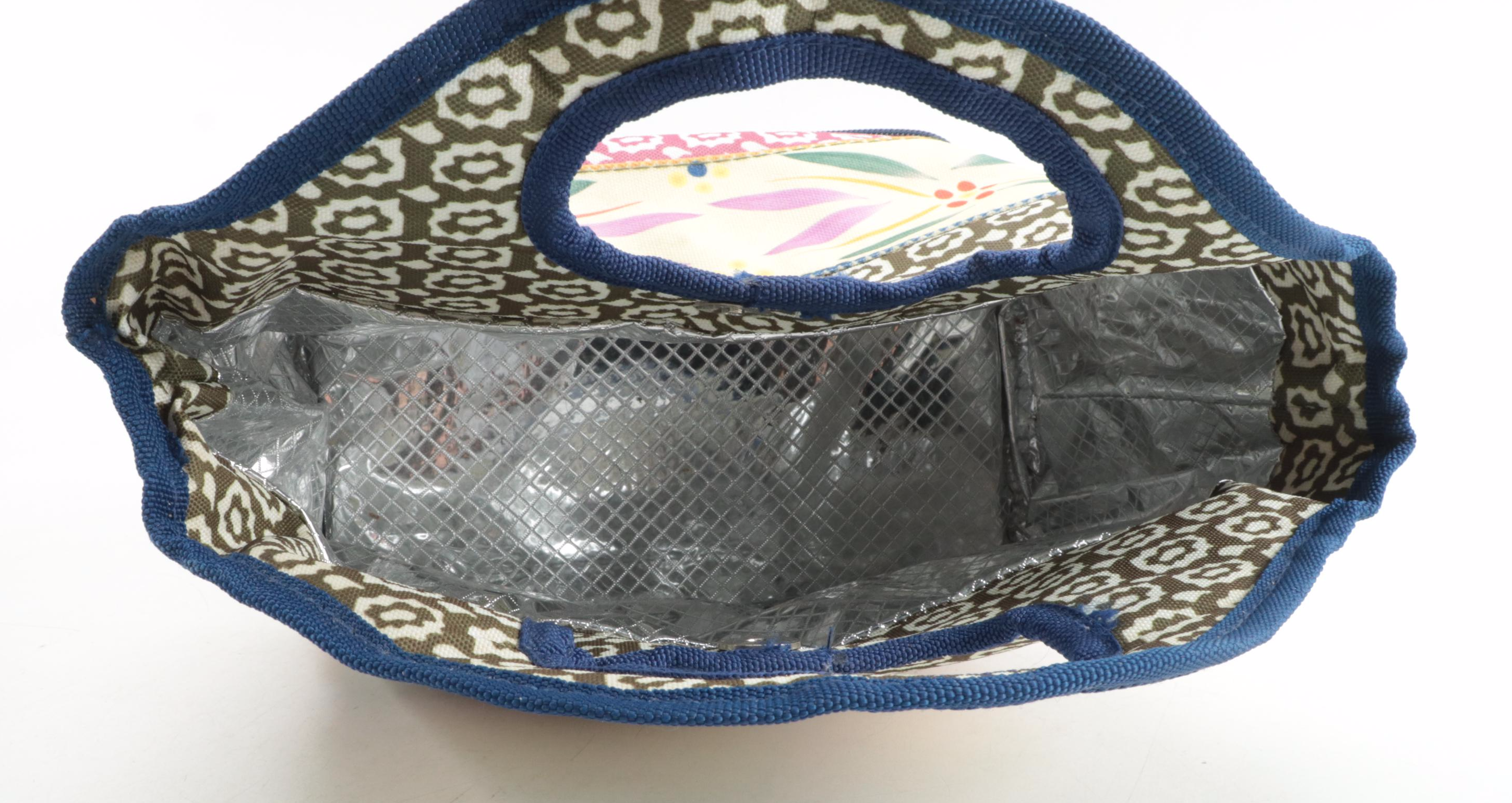 Temp-Tations "Old World Confetti" Serving Tray, Storage Container, and Lunchbox