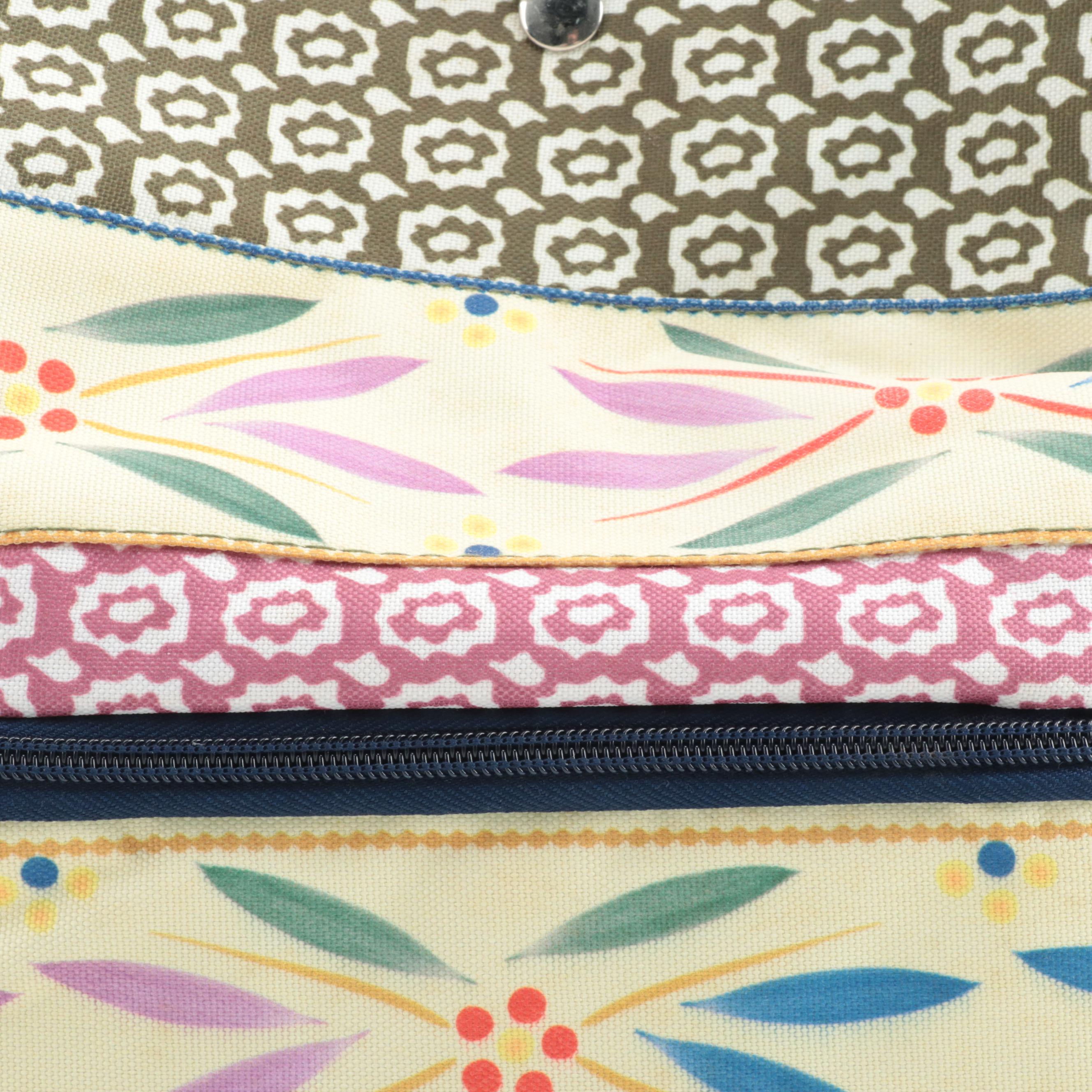 Temp-Tations "Old World Confetti" Serving Tray, Storage Container, and Lunchbox