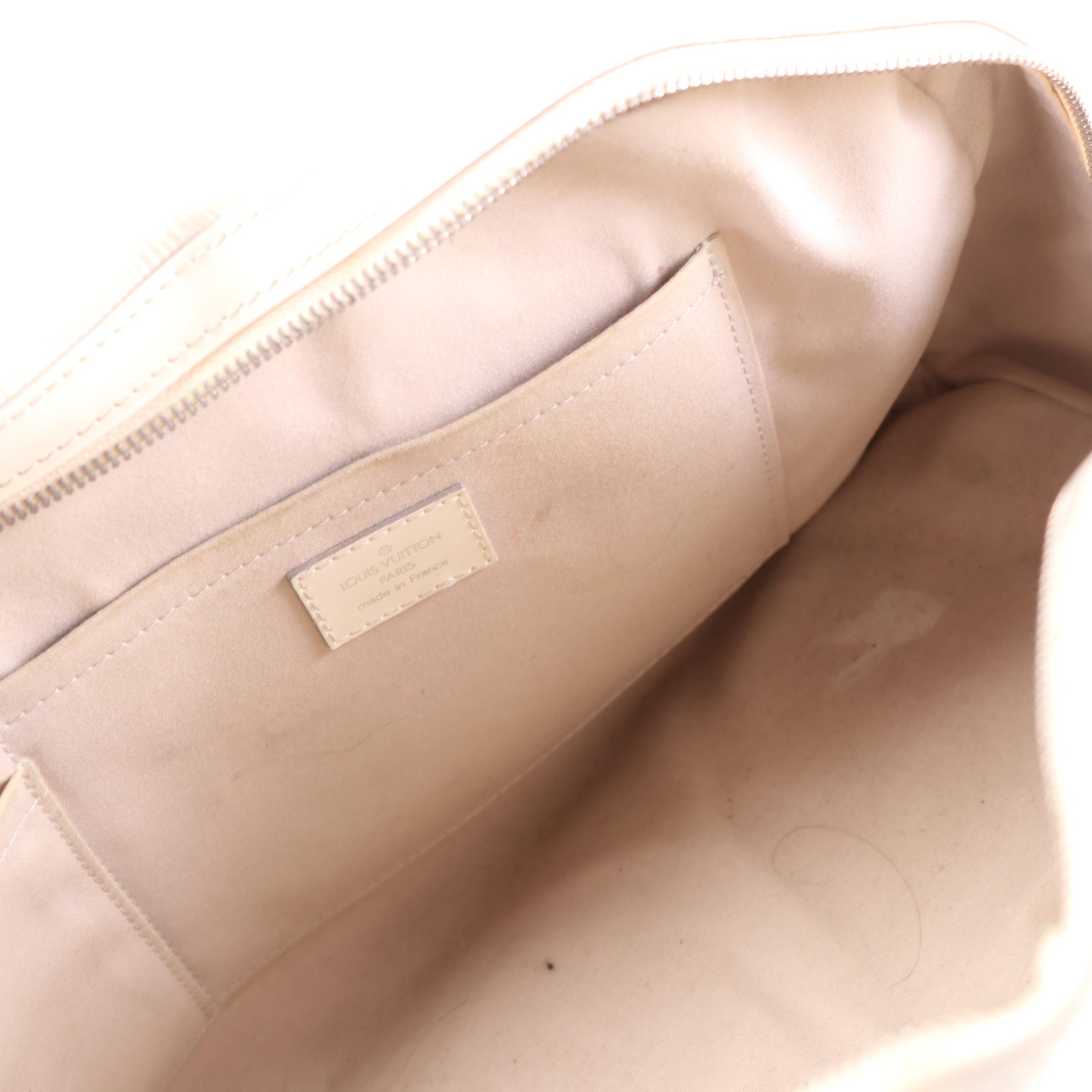 Louis Vuitton Montaigne GM Bowling Bag in Ivorie Epi Leather