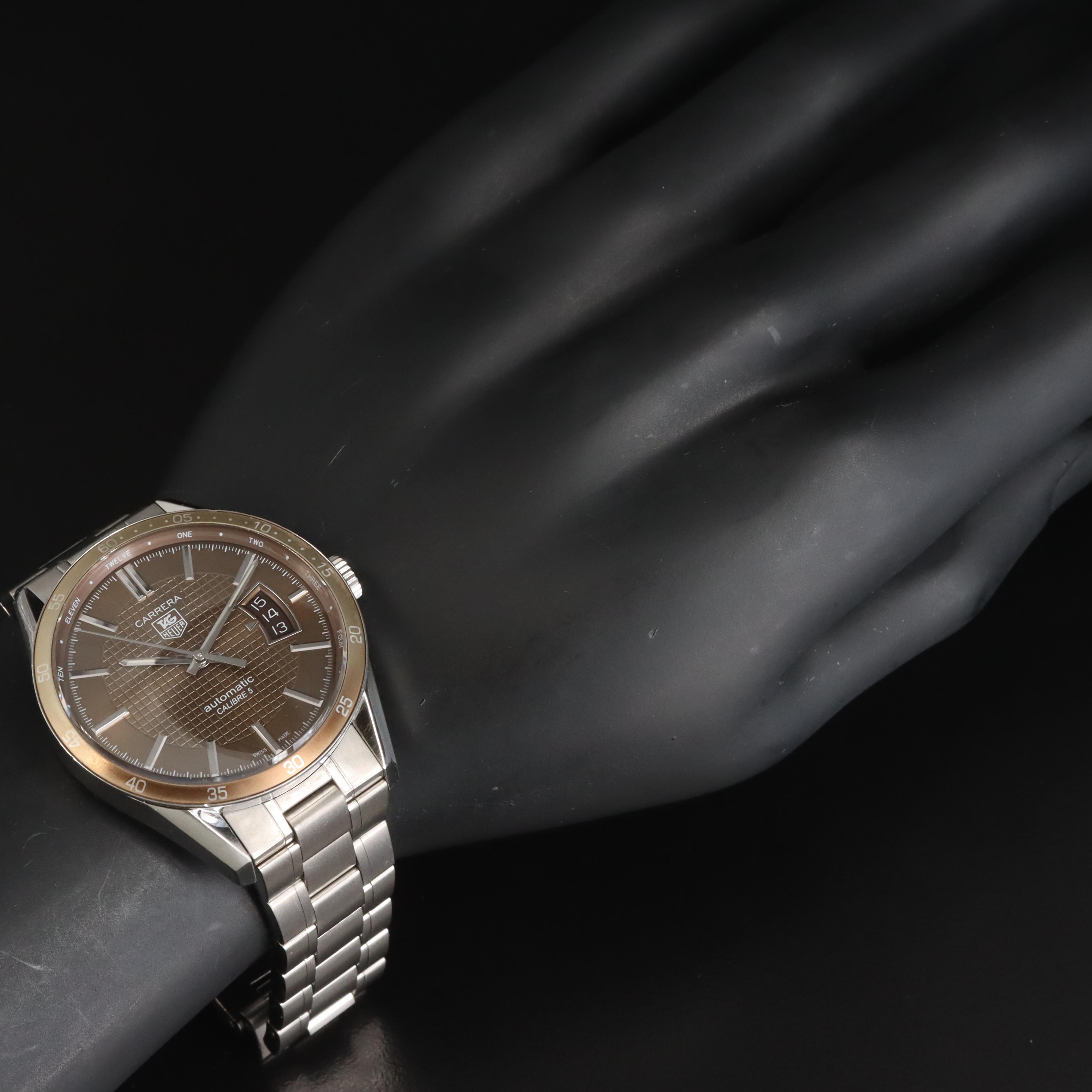 TAG Heuer Carrera Calibre 5 Stainless Steel Watch