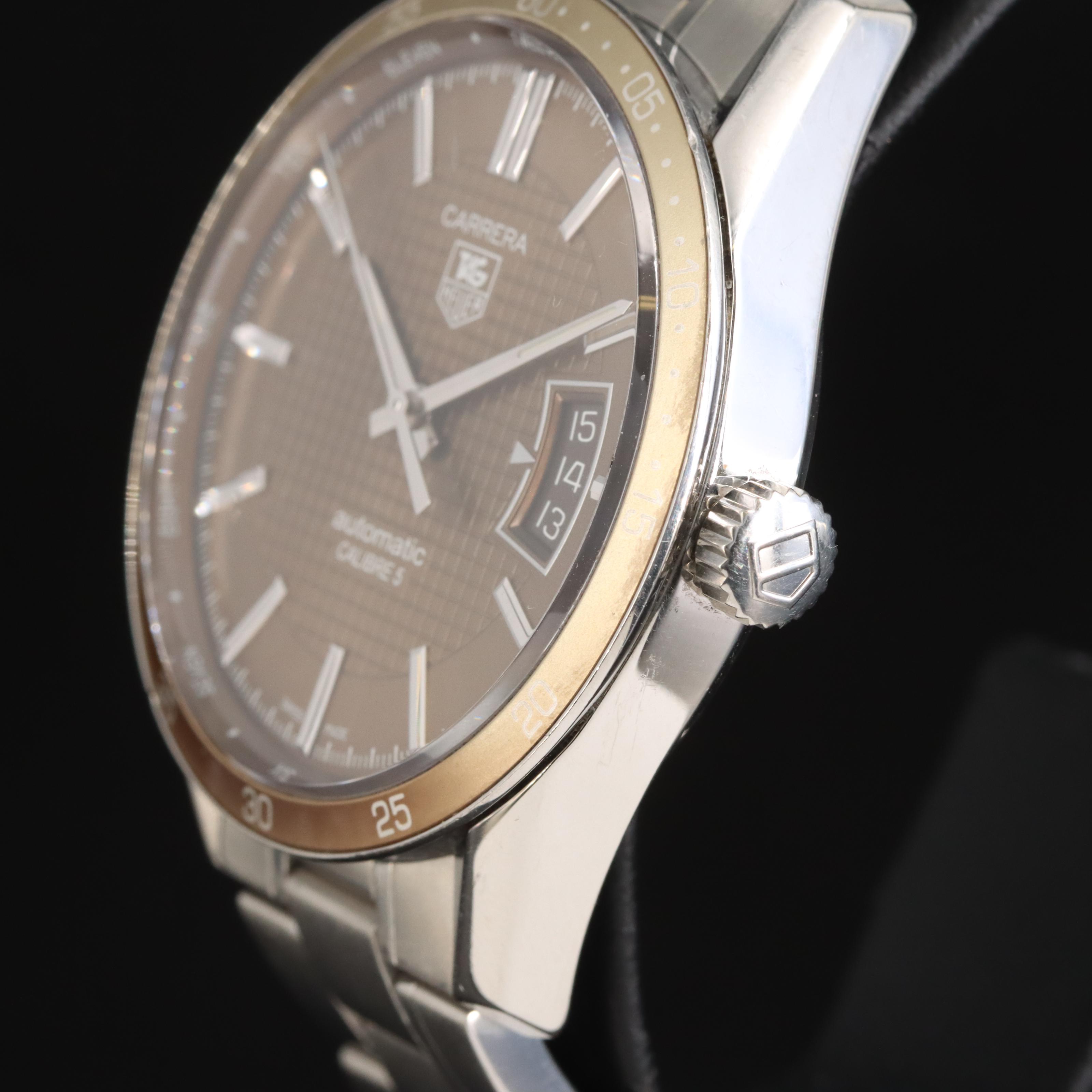 TAG Heuer Carrera Calibre 5 Stainless Steel Watch