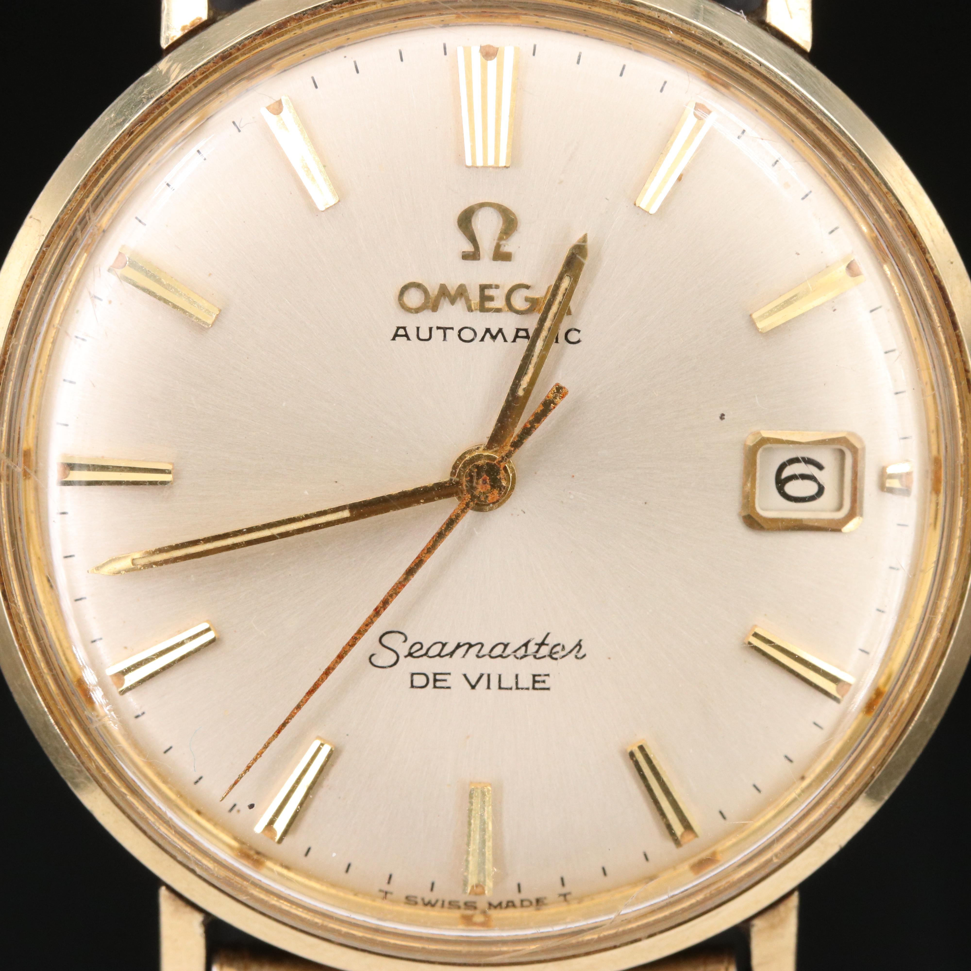 1966 Omega Seamaster DeVille Automatic 14K and Stainless Steel Watch