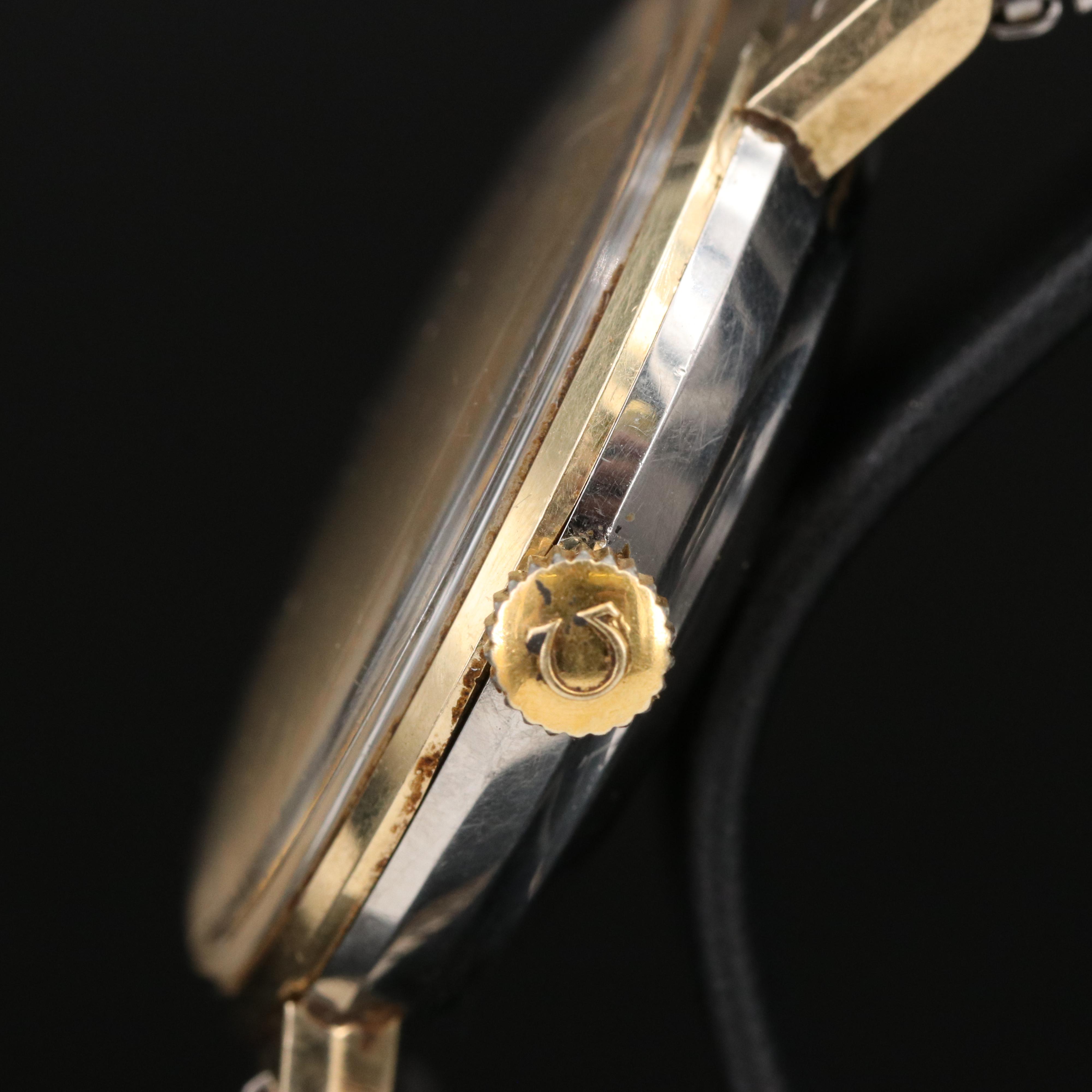 1966 Omega Seamaster DeVille Automatic 14K and Stainless Steel Watch