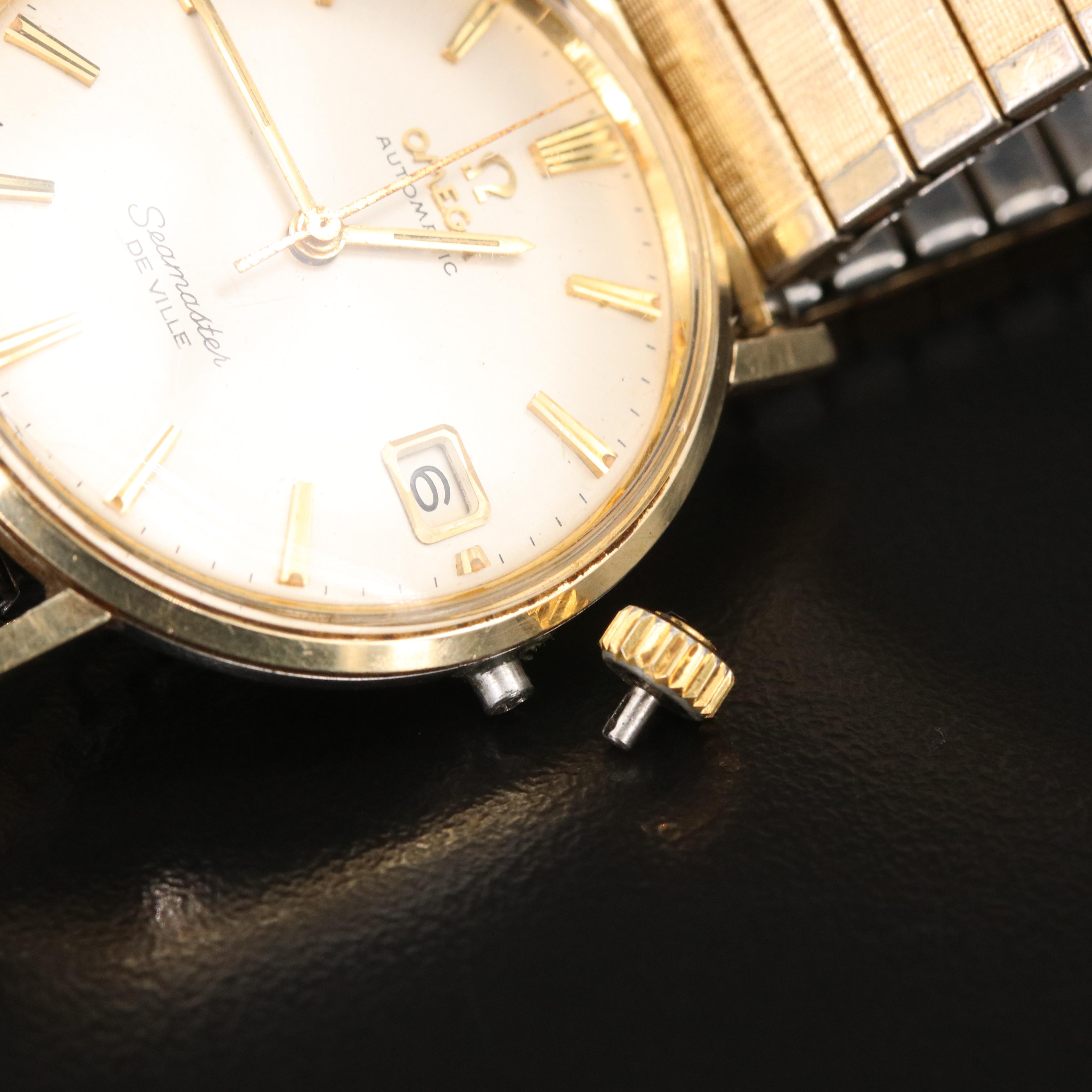 1966 Omega Seamaster DeVille Automatic 14K and Stainless Steel Watch