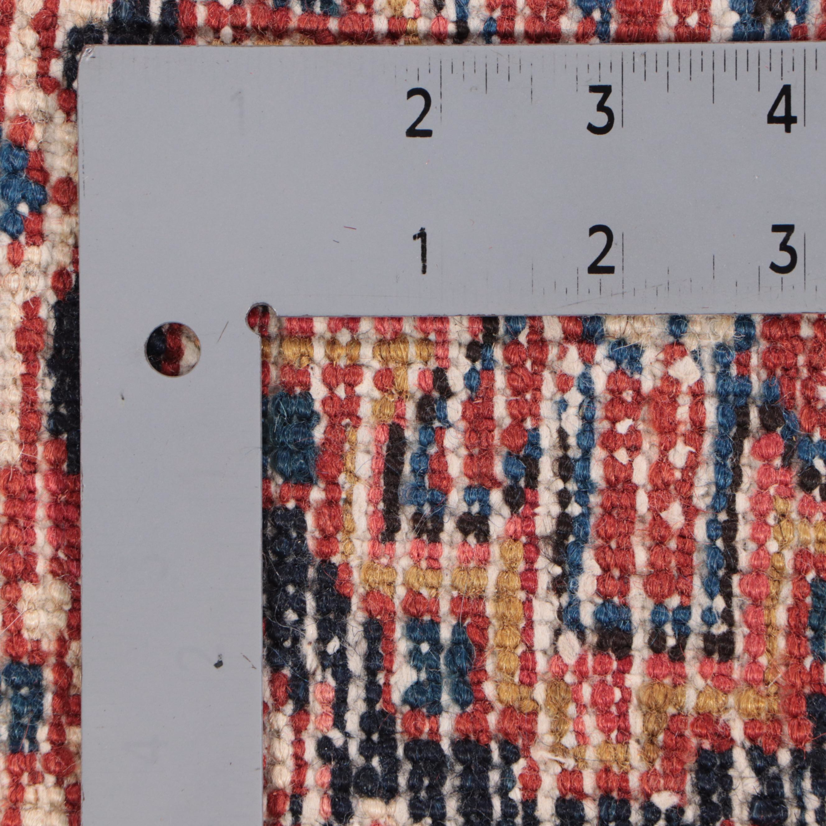 8'3 x 11'6 Hand-Knotted Persian Heriz Area Rug